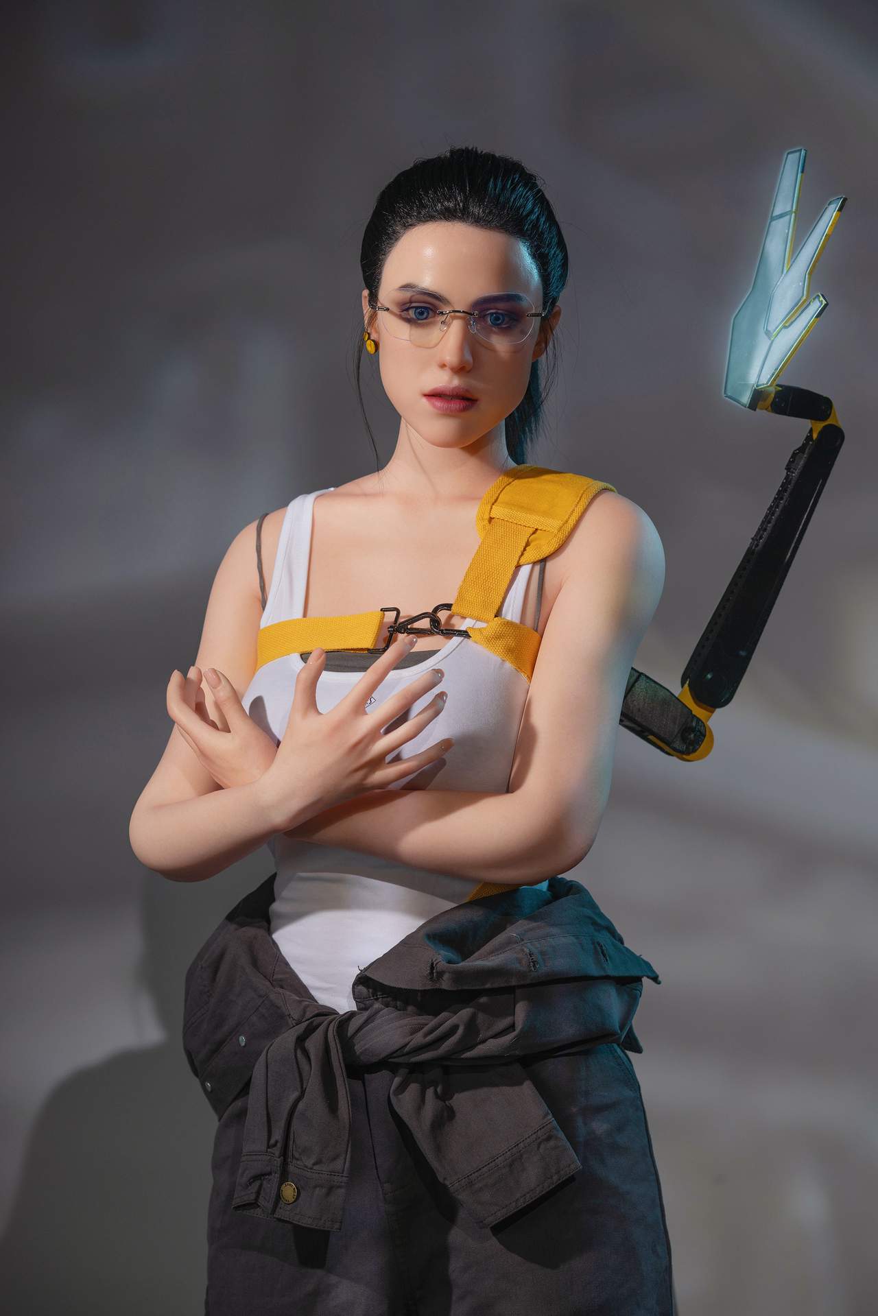 Mama - 168cm D-Cup GameLady Silicone Sex Doll from Death Stranding Anmodolls GameLady