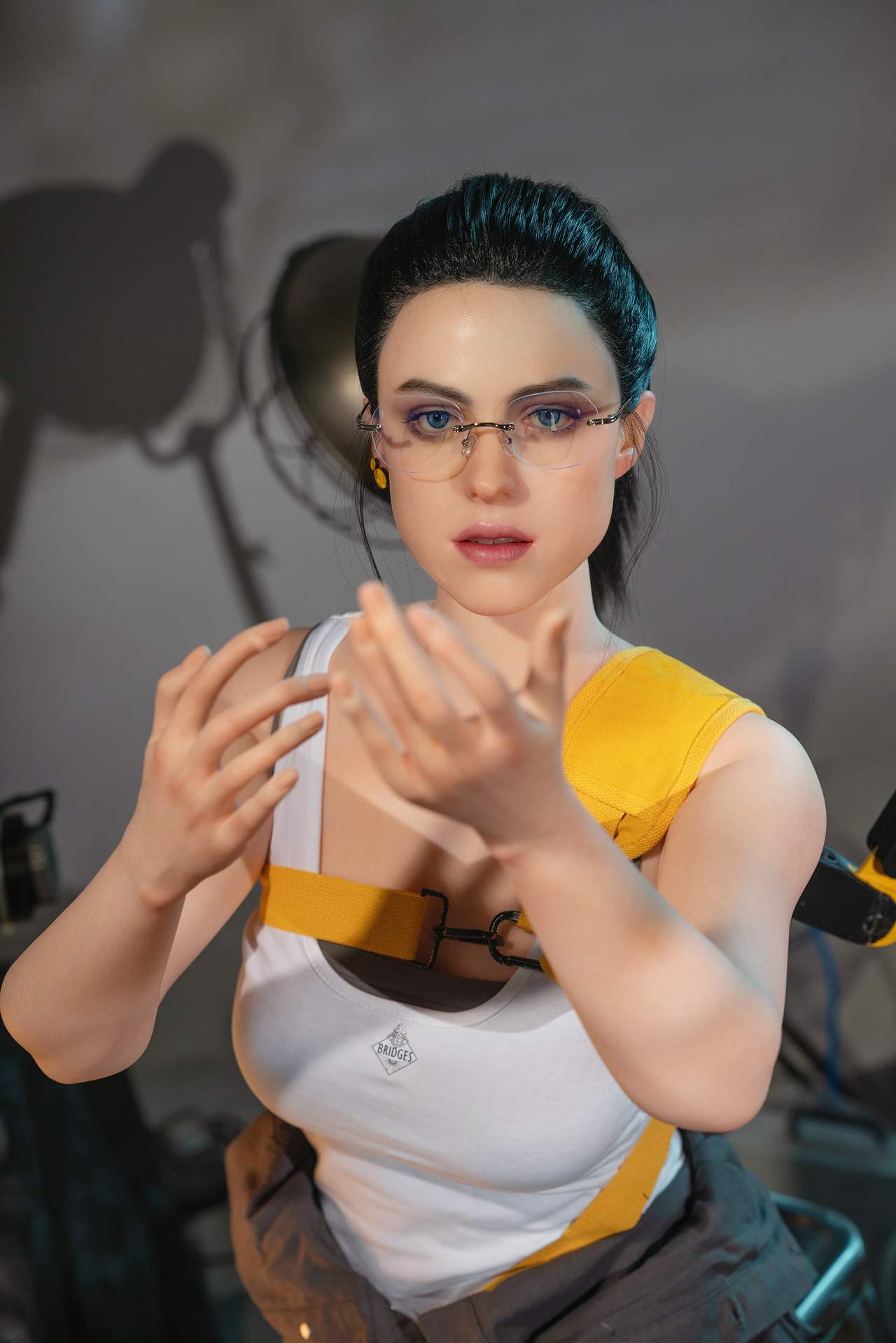 Mama - 168cm D-Cup GameLady Silicone Sex Doll from Death Stranding Anmodolls GameLady