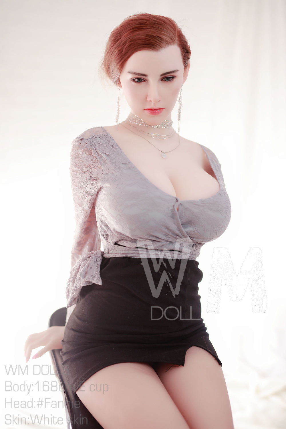 fannie-silicone-head-wm-168-e - High-quality realistic doll, USA love doll, Europe sex dolls