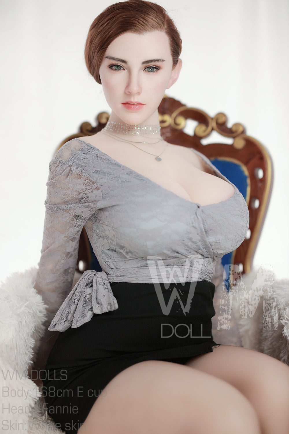 fannie-silicone-head-wm-168-e - High-quality realistic doll, USA love doll, Europe sex dolls