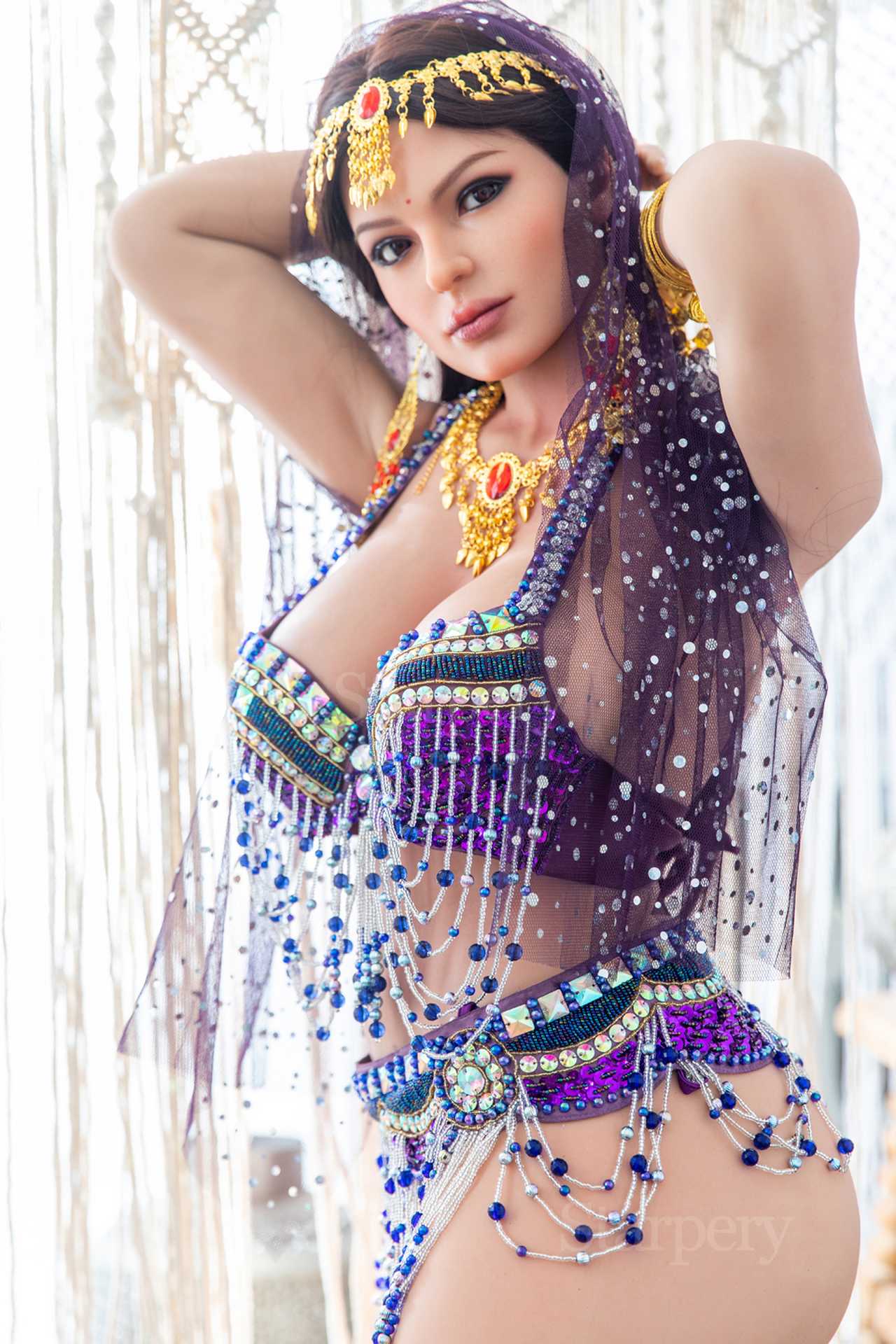 Arabian Temptation: Mavis - 165cm Starpery Sex Doll with G Cup Breasts & Big Round Butt Anmodolls Starpery