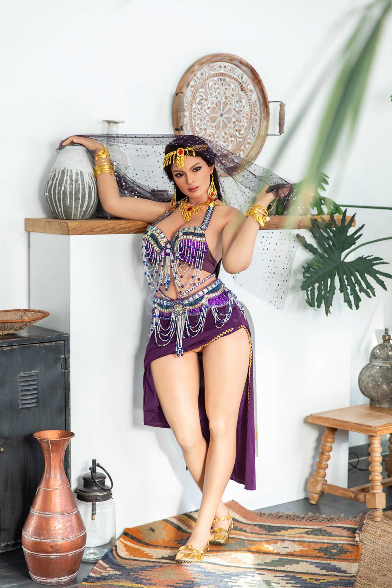 Arabian Temptation: Mavis - 165cm Starpery Sex Doll with G Cup Breasts & Big Round Butt Anmodolls Starpery