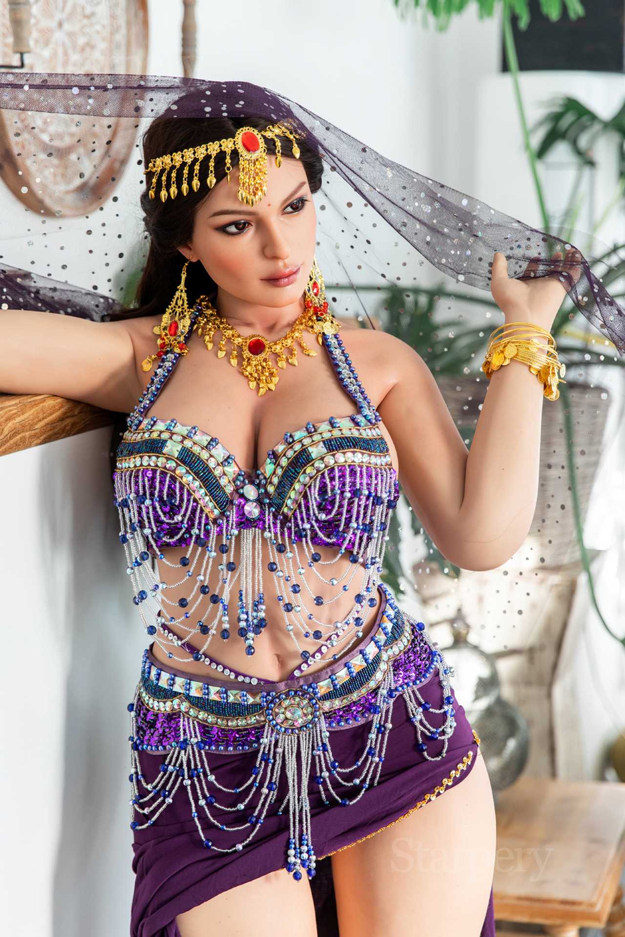 Arabian Temptation: Mavis - 165cm Starpery Sex Doll with G Cup Breasts & Big Round Butt Anmodolls Starpery