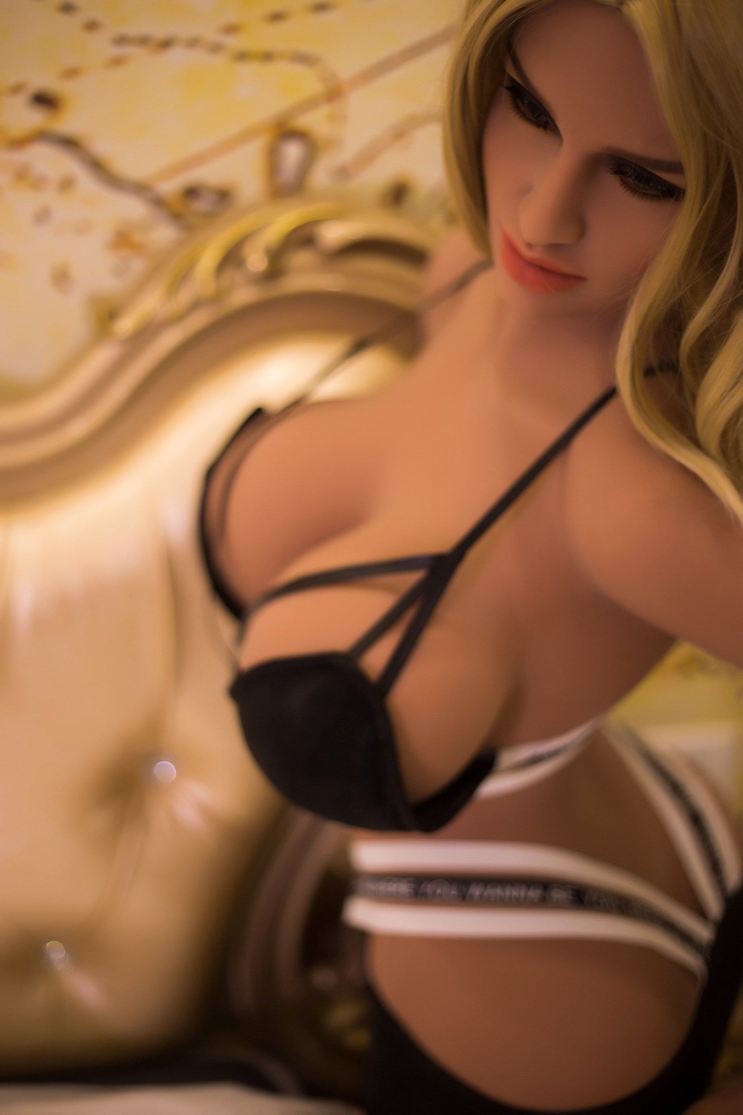 Hot Blonde Sex Doll: Amari, 150cm G Cup, Medium Butt, and Bikini-Clad Anmodolls JS Dolls