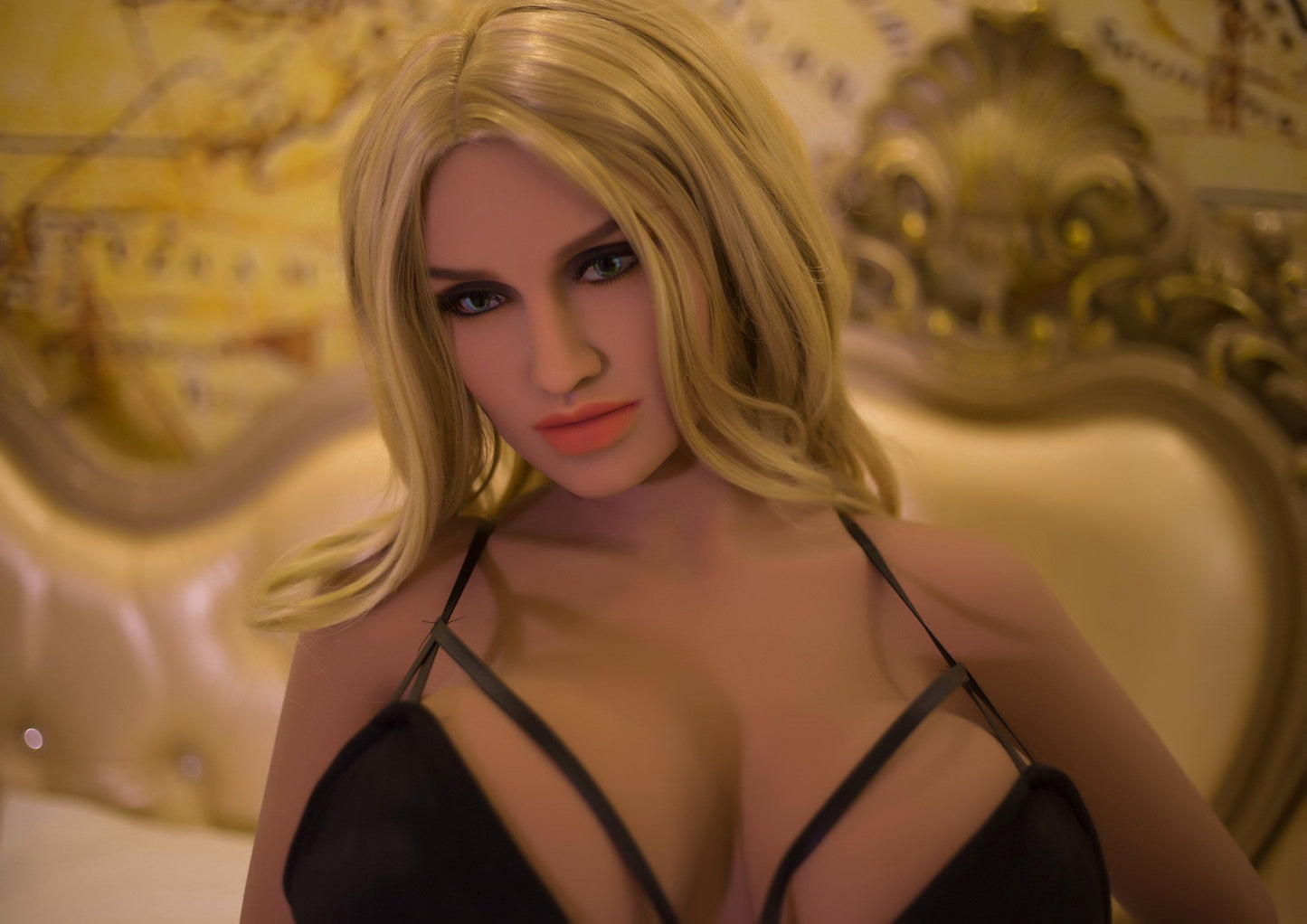Hot Blonde Sex Doll: Amari, 150cm G Cup, Medium Butt, and Bikini-Clad Anmodolls JS Dolls