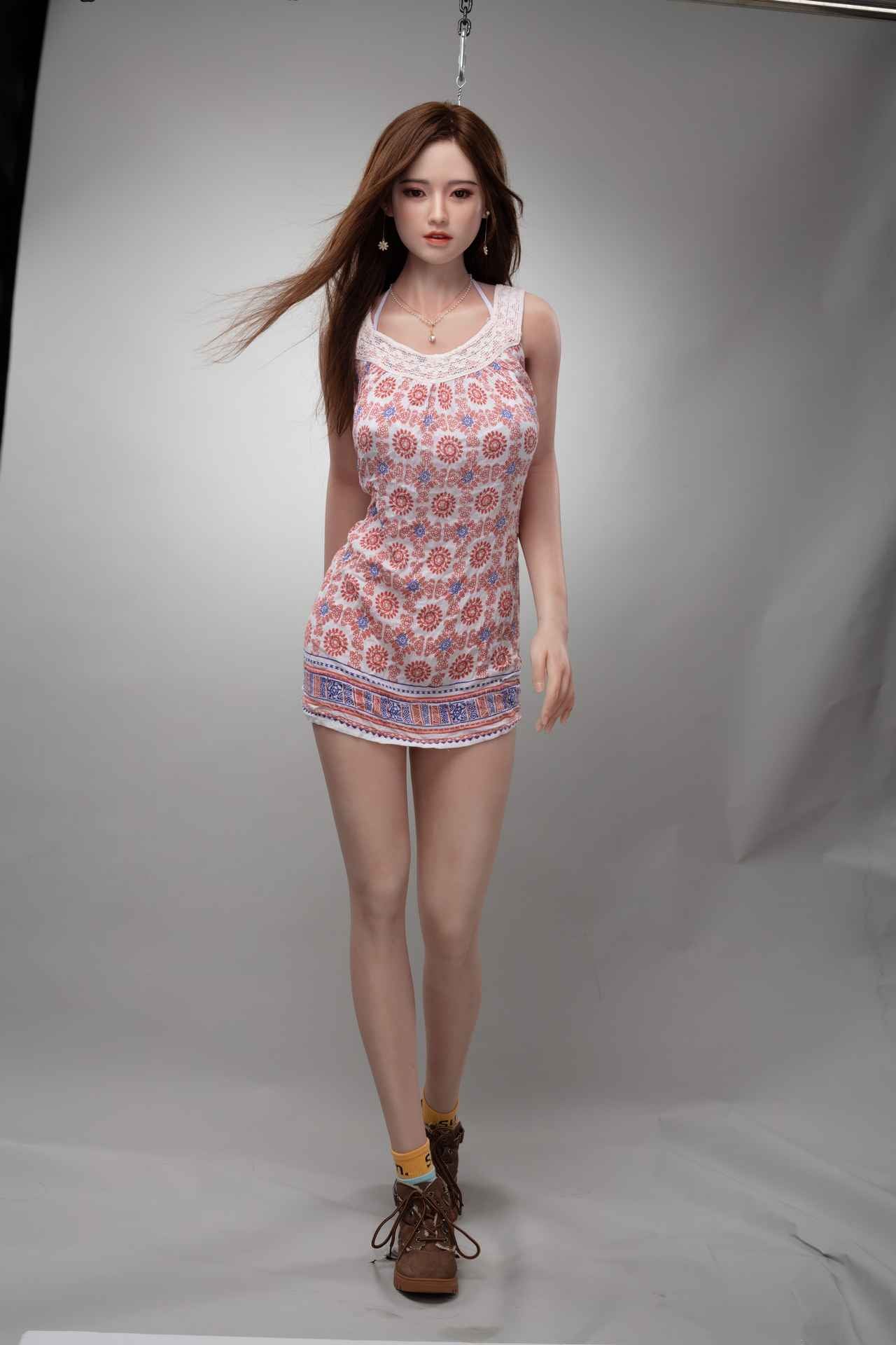 Tommy: 159cm Starpery Sex Doll with Sizzling Red Hair and Tempting Small Round Butt Anmodolls Starpery