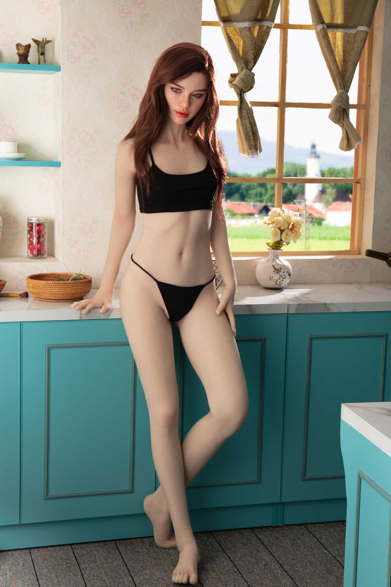 Tamsin: 171cm Starpery Sex Doll with Small A Cup Breasts and Hot Freckled Face Anmodolls Starpery