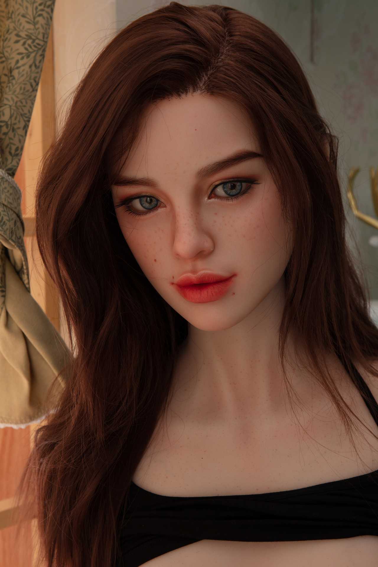 Tamsin: 171cm Starpery Sex Doll with Small A Cup Breasts and Hot Freckled Face Anmodolls Starpery