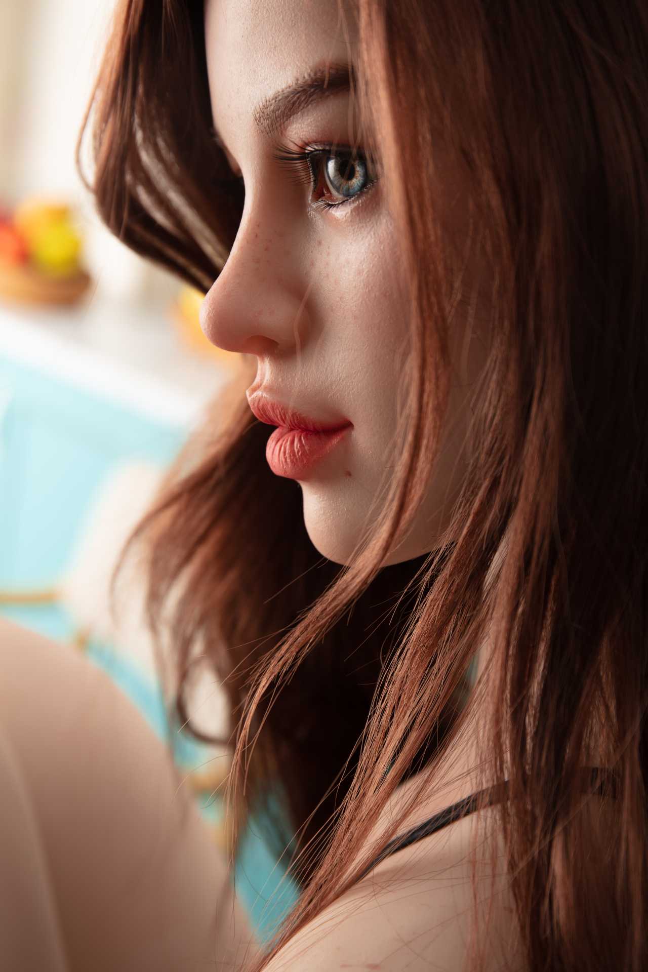 Tamsin: 171cm Starpery Sex Doll with Small A Cup Breasts and Hot Freckled Face Anmodolls Starpery