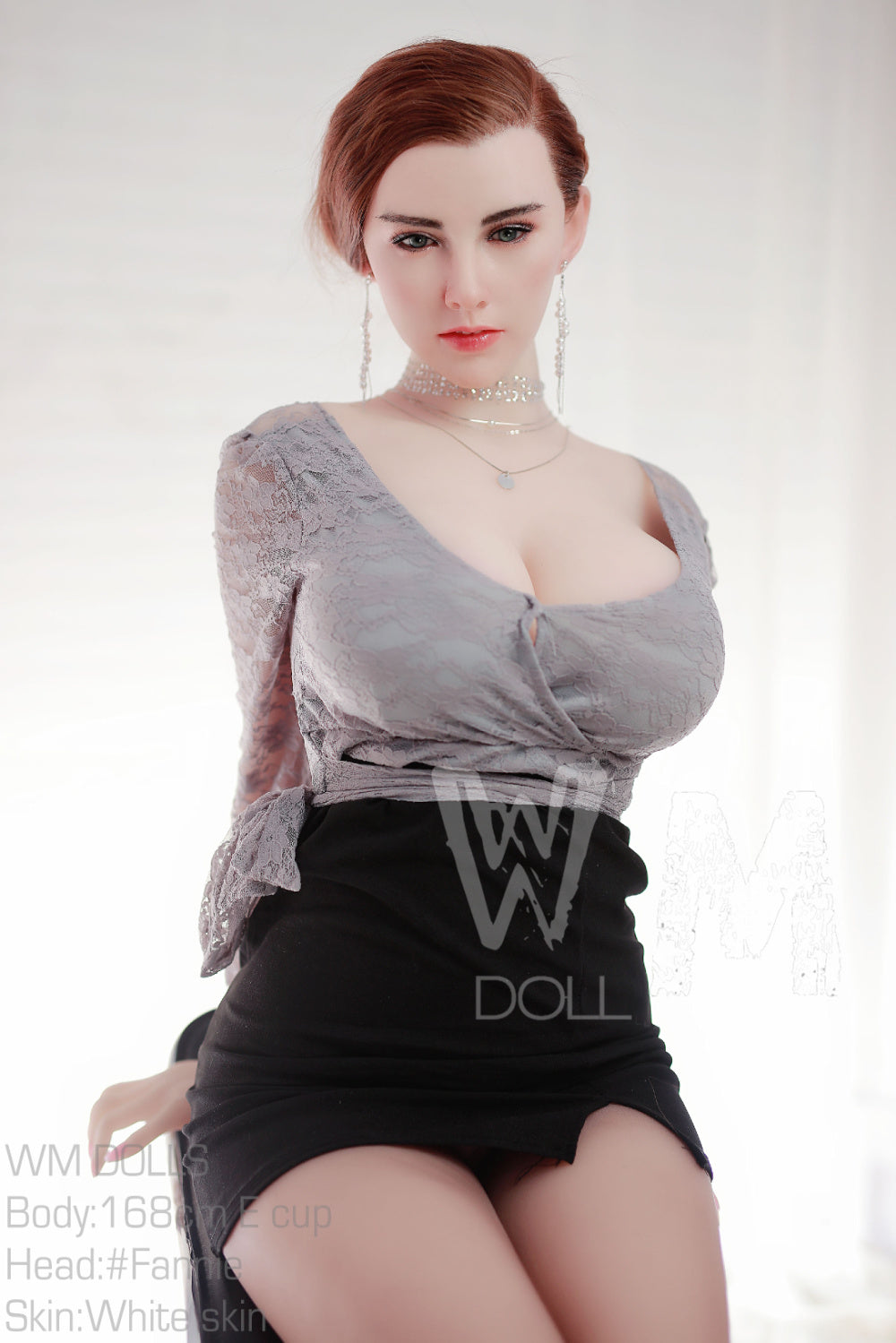 fannie-silicone-head-wm-168-e - High-quality realistic doll, USA love doll, Europe sex dolls