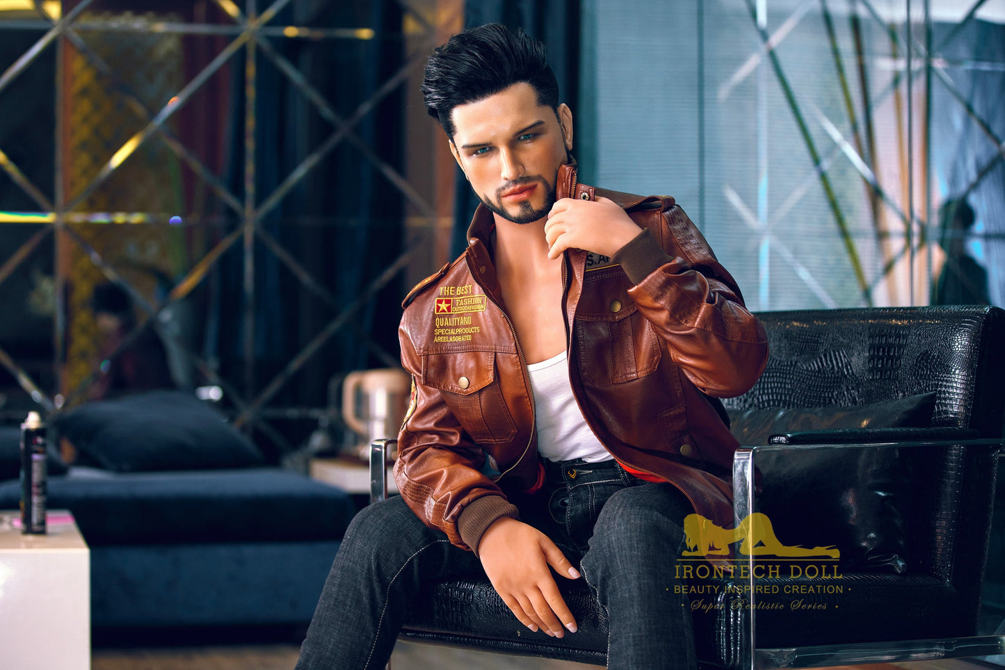 Irontech 162cm Hybrid Male - USA sex doll, best love dolls - Kelvin - High-Quality Image of Irontech 162cm Hybrid Male