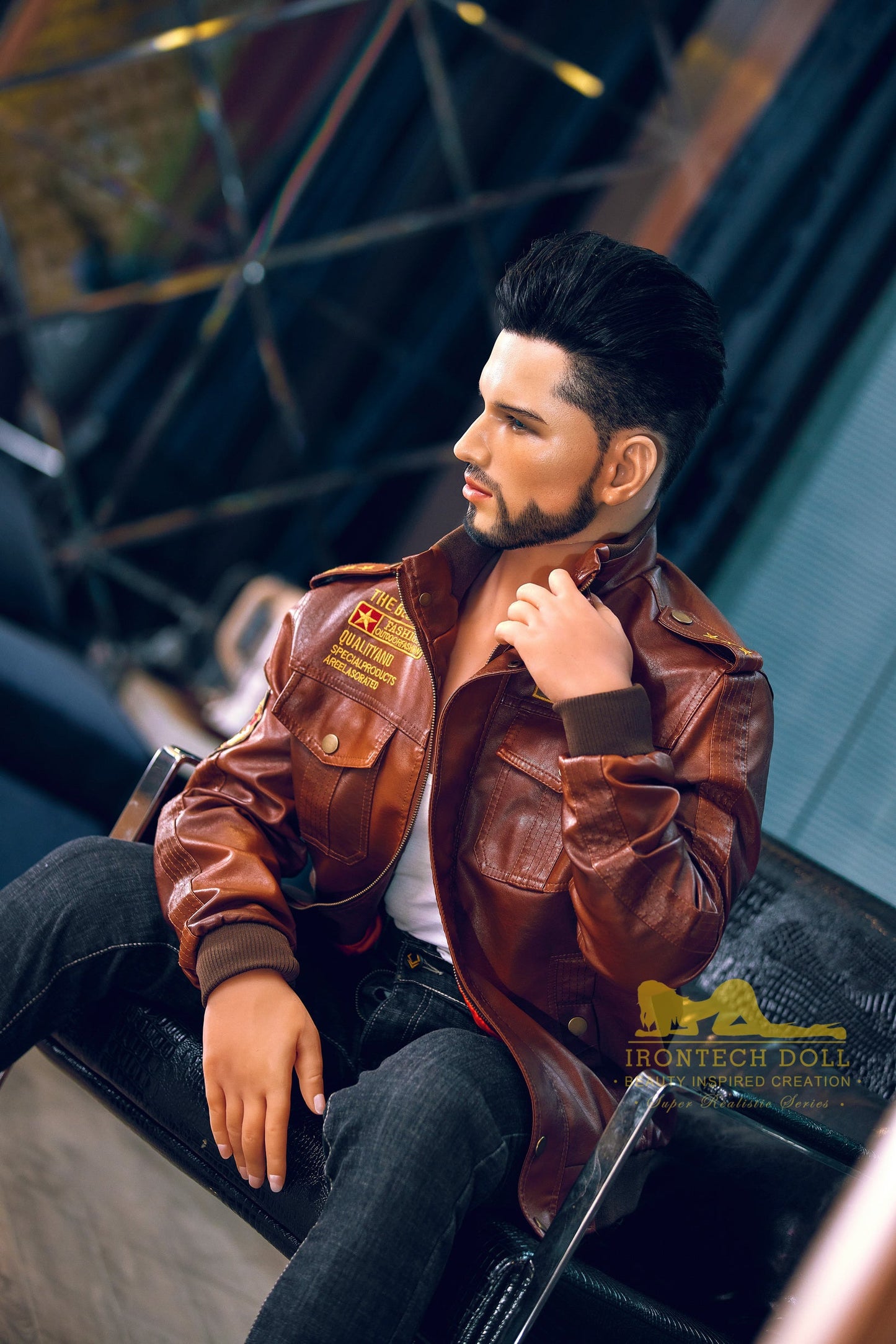 Irontech 162cm Hybrid Male - USA sex doll, best love dolls - Kelvin - High-Quality Image of Irontech 162cm Hybrid Male