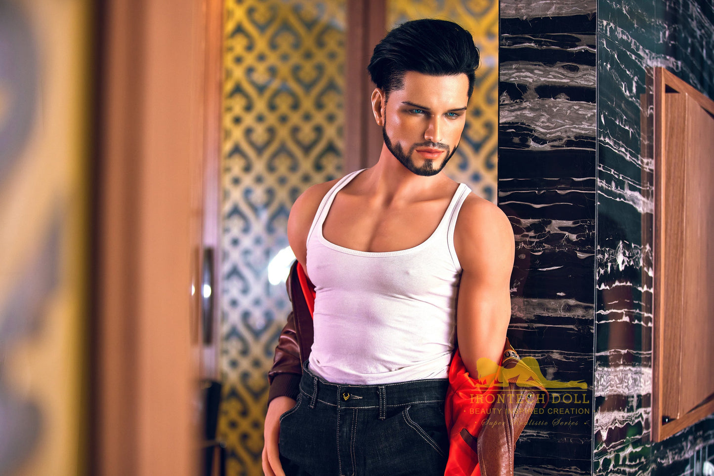 Irontech 162cm Hybrid Male - USA sex doll, best love dolls - Kelvin - High-Quality Image of Irontech 162cm Hybrid Male