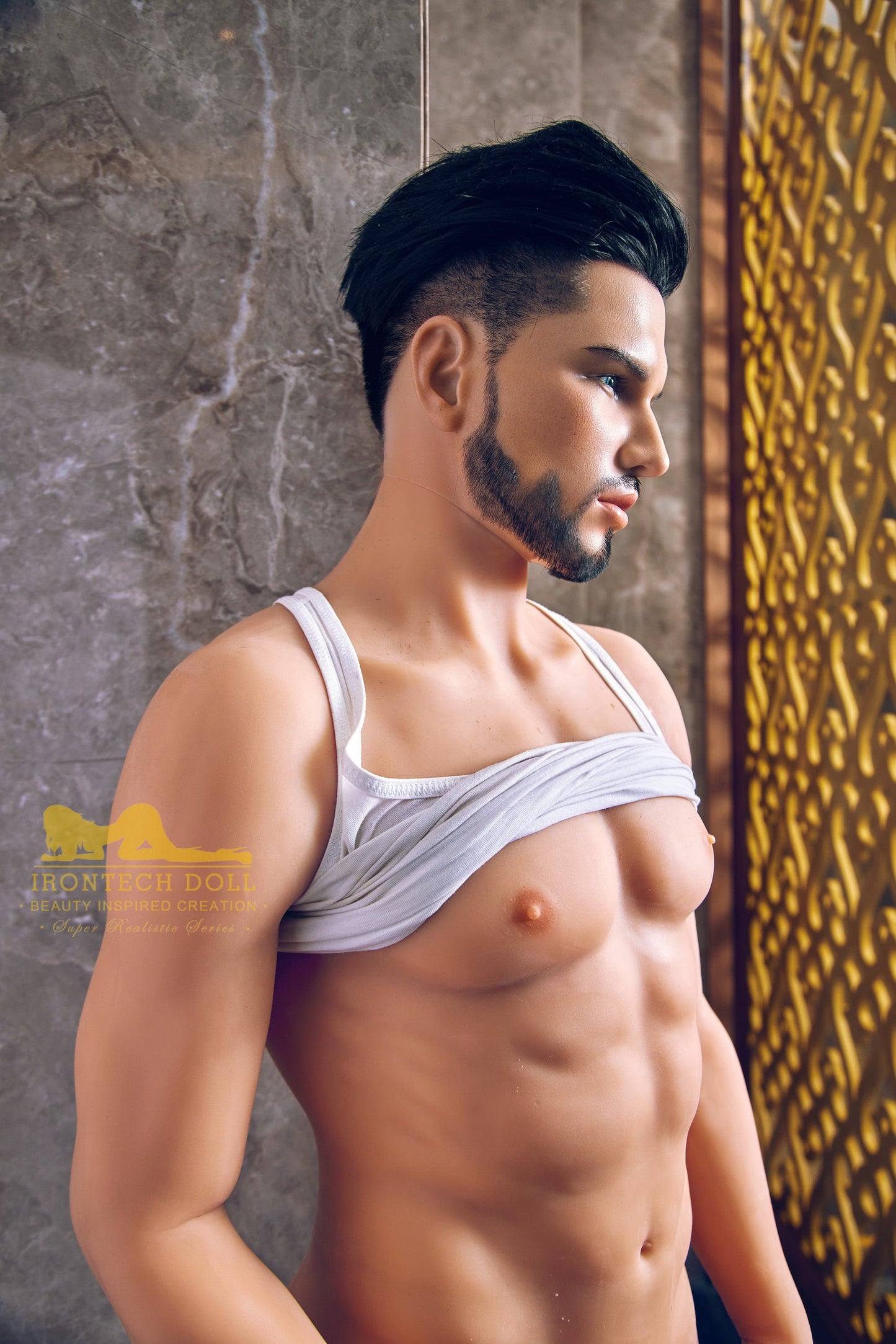 Irontech 162cm Hybrid Male - USA sex doll, best love dolls - Kelvin - High-Quality Image of Irontech 162cm Hybrid Male