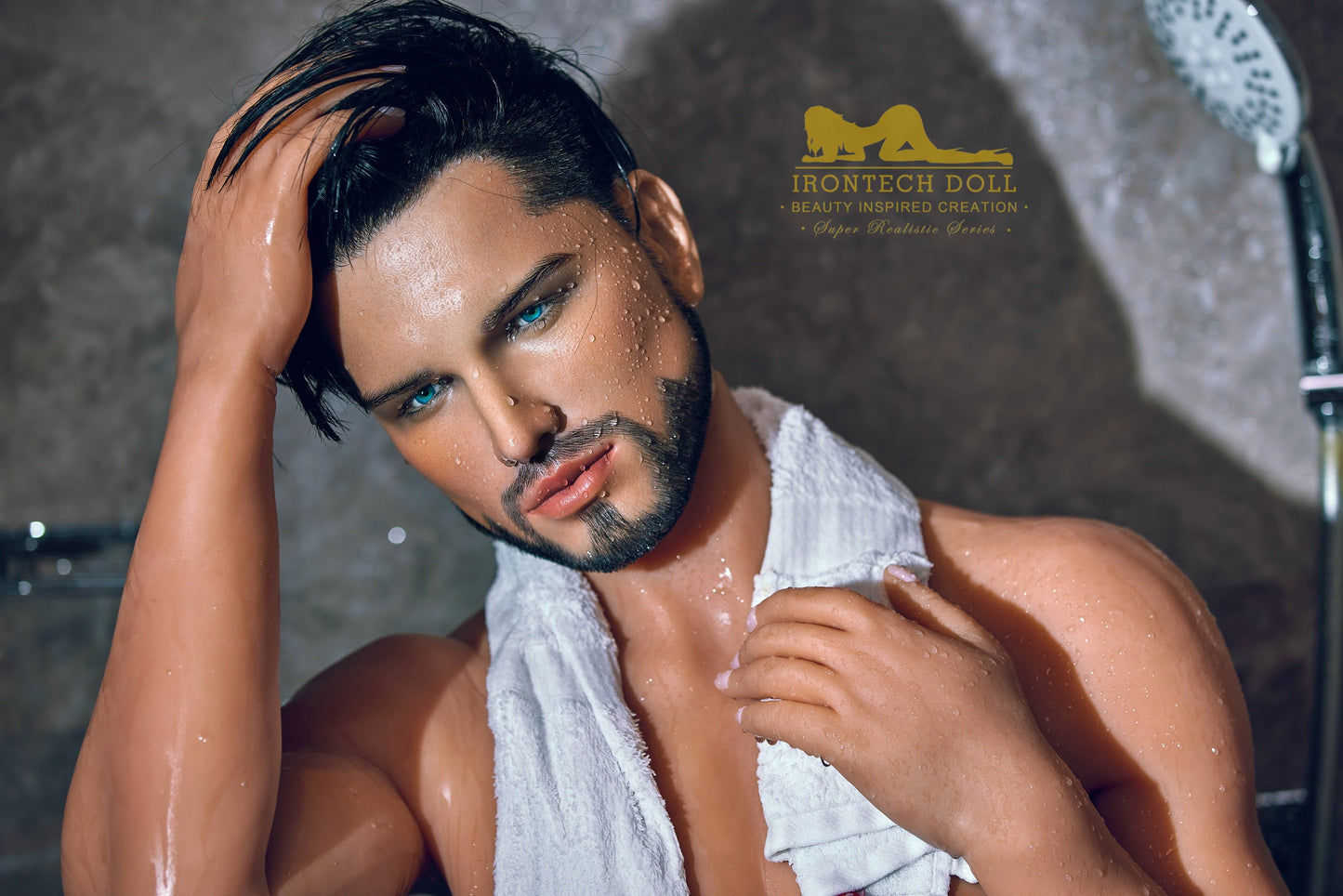 Irontech 162cm Hybrid Male - USA sex doll, best love dolls - Kelvin - High-Quality Image of Irontech 162cm Hybrid Male
