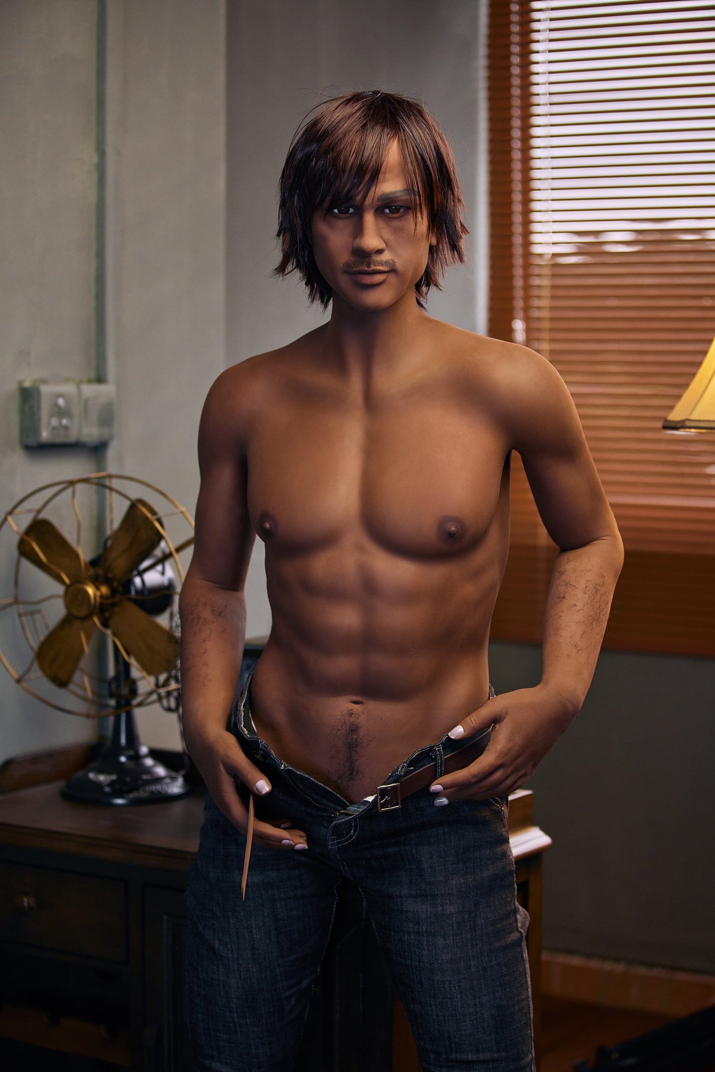 Irontech 175cm Male - authentic love doll, durable sex doll - Charles - High-Quality Image of Irontech 175cm Male