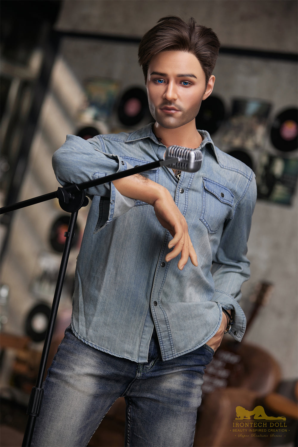 Irontech 170cm Silicone - top-rated sex doll, best love dolls - Jack - High-Quality Image of Irontech 170cm Silicone