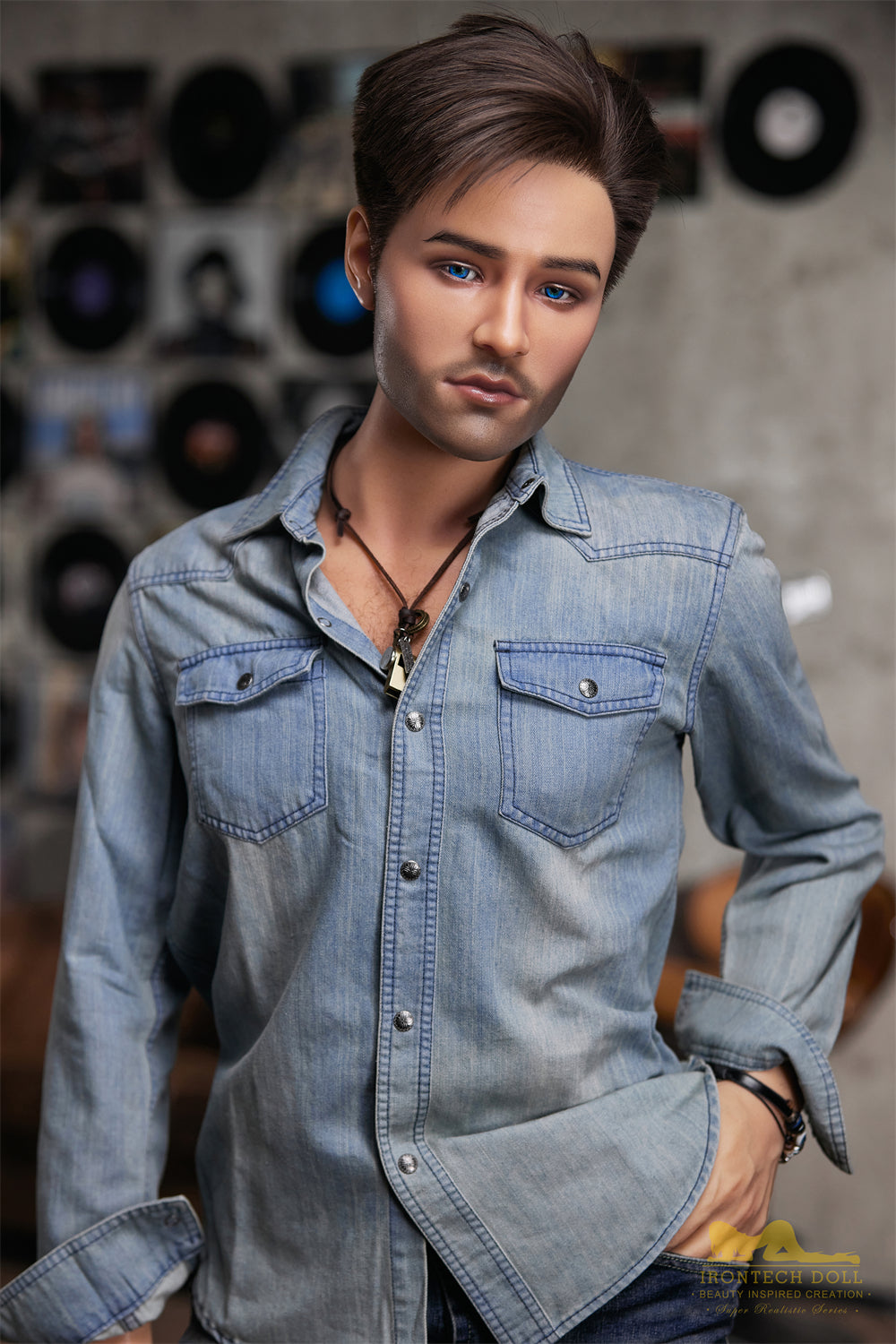 Irontech 170cm Silicone - top-rated sex doll, best love dolls - Jack - High-Quality Image of Irontech 170cm Silicone