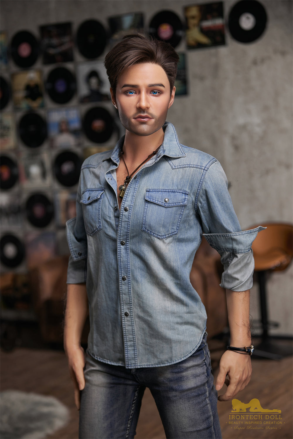 Irontech 170cm Silicone - top-rated sex doll, best love dolls - Jack - High-Quality Image of Irontech 170cm Silicone