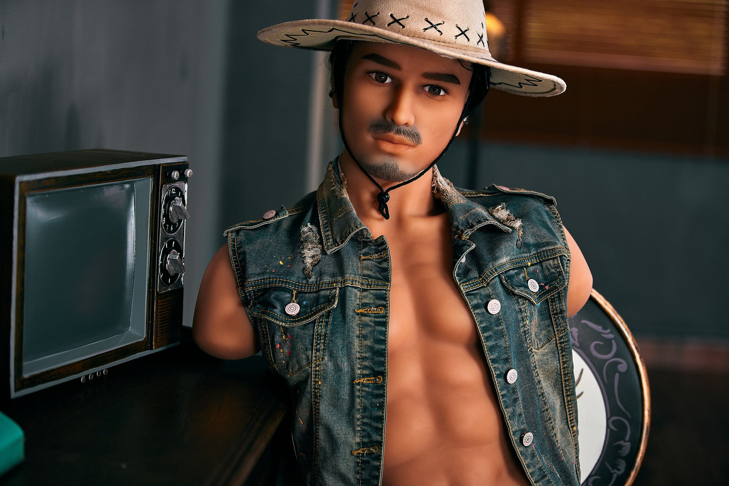 Irontech 100cm Male Torso - top-rated sex doll, lifelike love doll - Kelvin - High-Quality Image of Irontech 100cm Male Torso