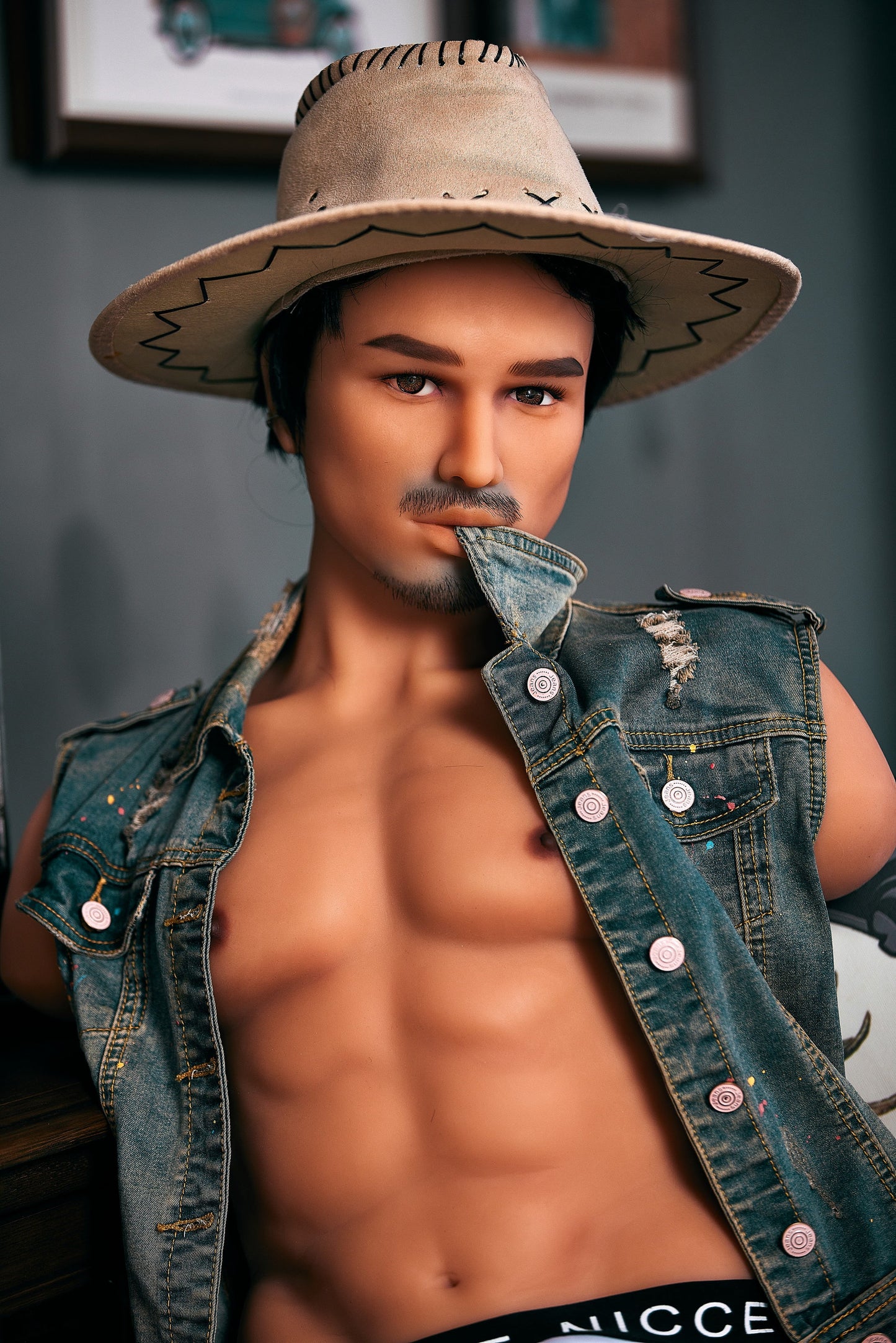 Irontech 100cm Male Torso - top-rated sex doll, lifelike love doll - Kelvin - High-Quality Image of Irontech 100cm Male Torso