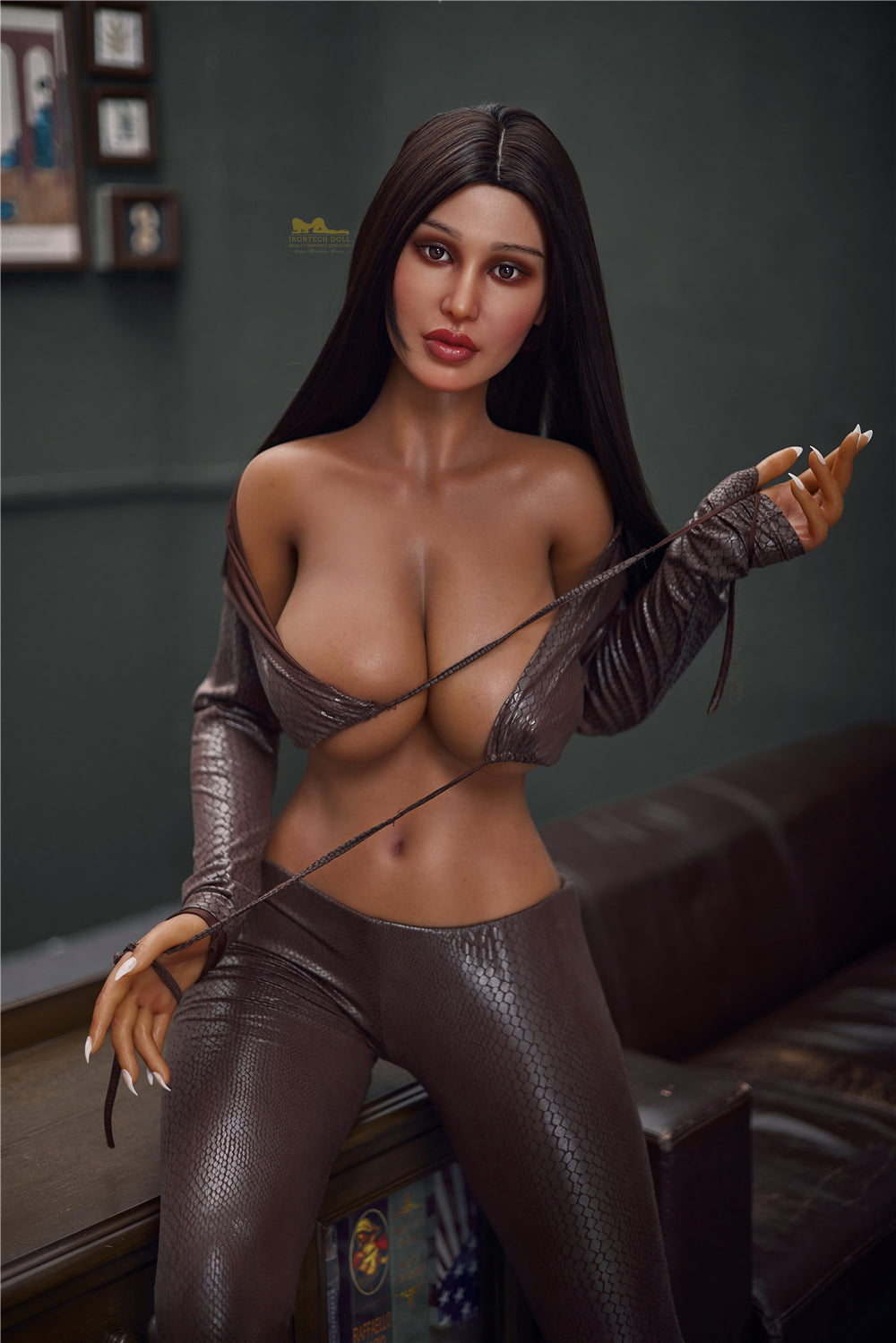 Irontech 165cm Silicone - realistic doll, sex doll - Pearl - High-Quality Image of Irontech 165cm Silicone