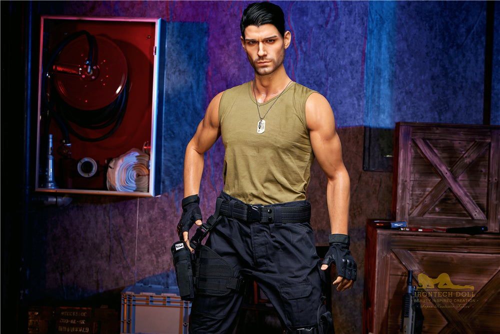 Irontech 176cm Silicone Male - USA sex doll, love doll - Thomas - High-Quality Image of Irontech 176cm Silicone Male