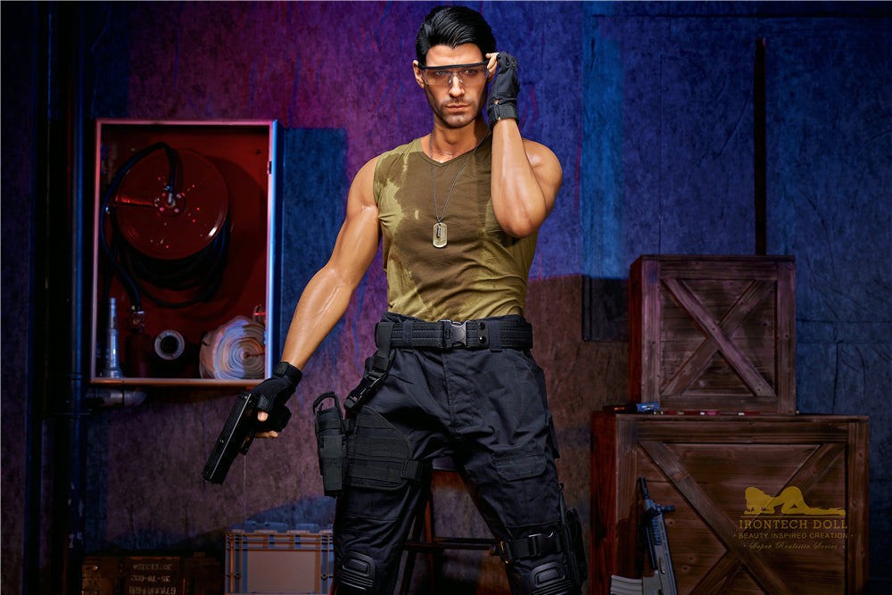 Irontech 176cm Silicone Male - USA sex doll, love doll - Thomas - High-Quality Image of Irontech 176cm Silicone Male