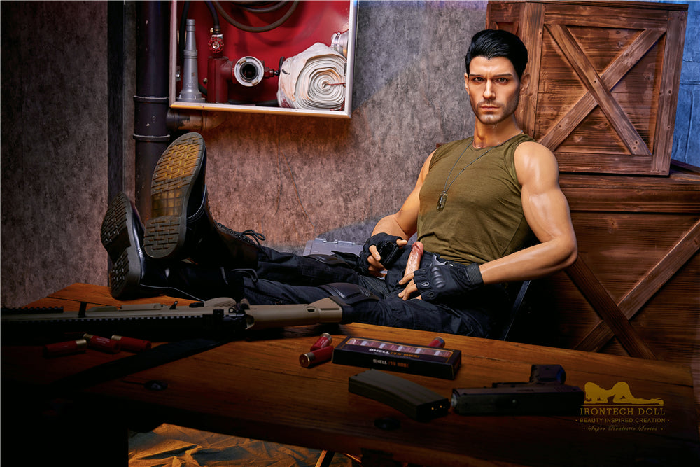 Irontech 176cm Silicone Male - USA sex doll, love doll - Thomas - High-Quality Image of Irontech 176cm Silicone Male