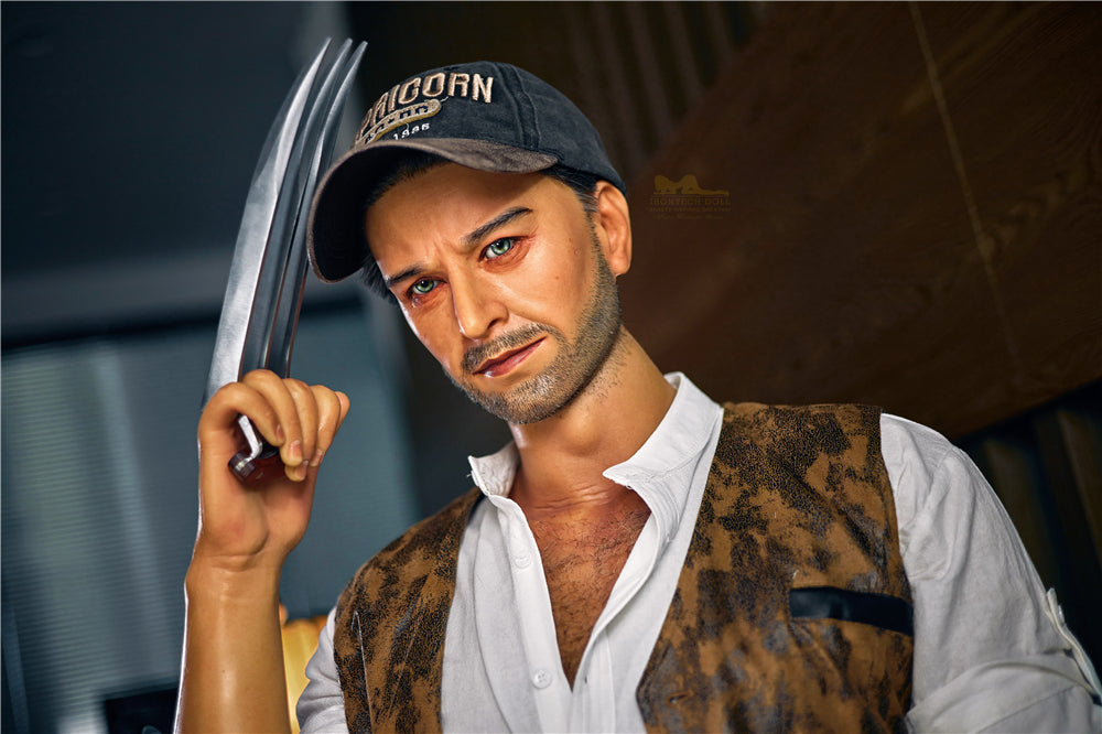 Irontech 176cm Silicone Male - top-rated sex doll, sex doll - Wolverine - High-Quality Image of Irontech 176cm Silicone Male