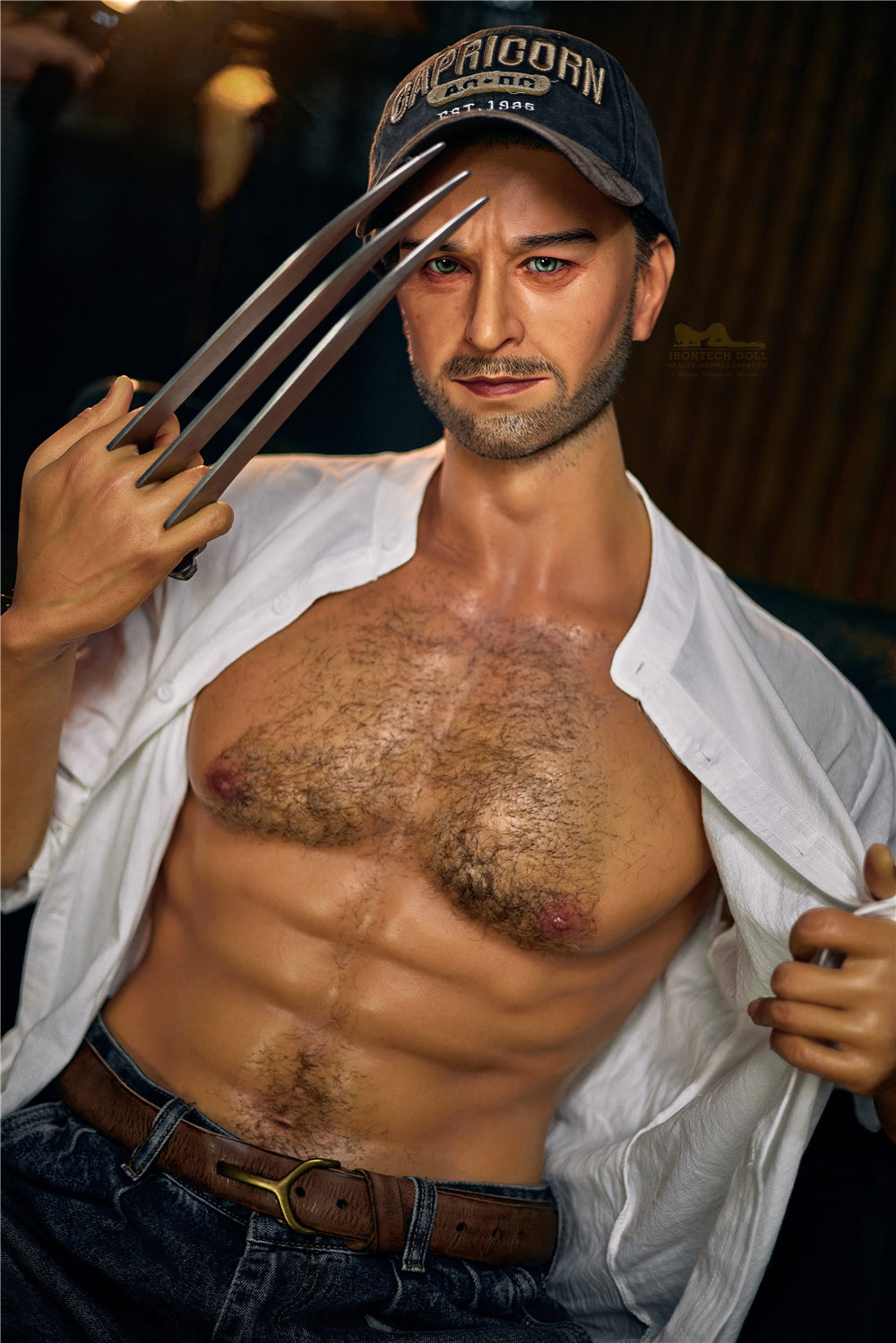 Irontech 176cm Silicone Male - top-rated sex doll, sex doll - Wolverine - High-Quality Image of Irontech 176cm Silicone Male