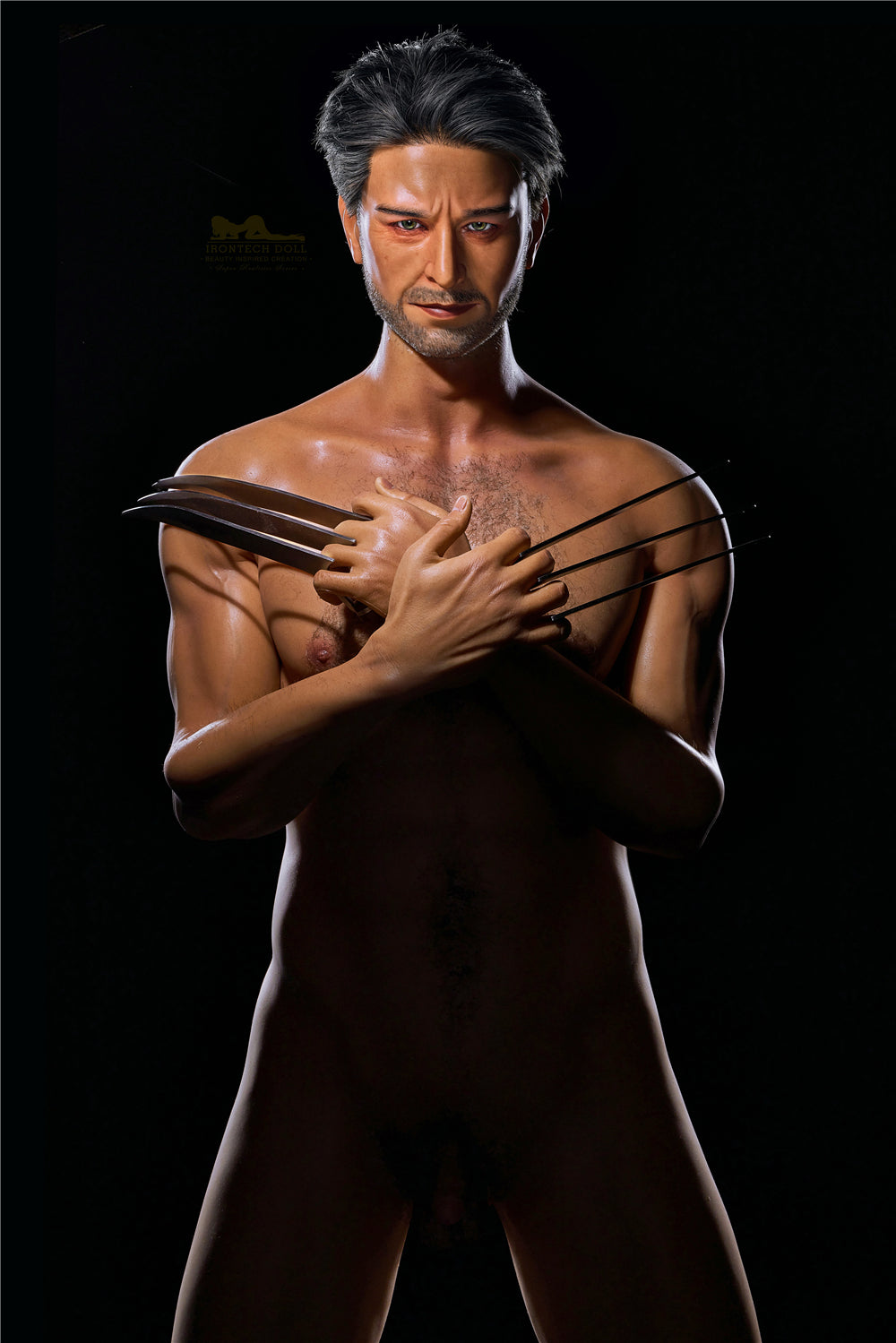 Irontech 176cm Silicone Male - top-rated sex doll, sex doll - Wolverine - High-Quality Image of Irontech 176cm Silicone Male