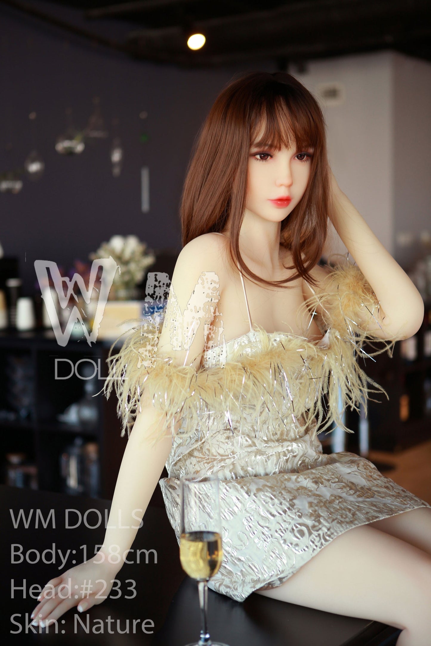 wm-158cm-d-milly - High-quality realistic doll, USA love doll, Europe sex dolls