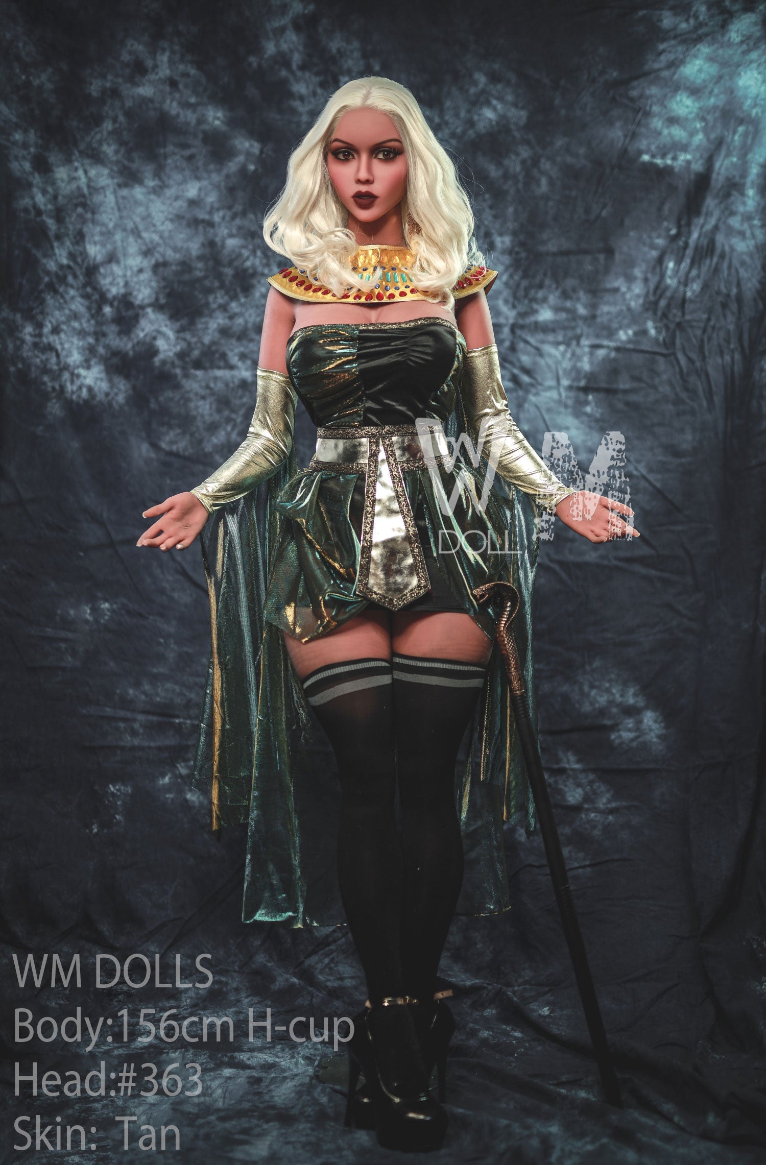 wm-156cm-h-sex-doll-nefertiti - High-quality realistic doll, USA love doll, Europe sex dolls