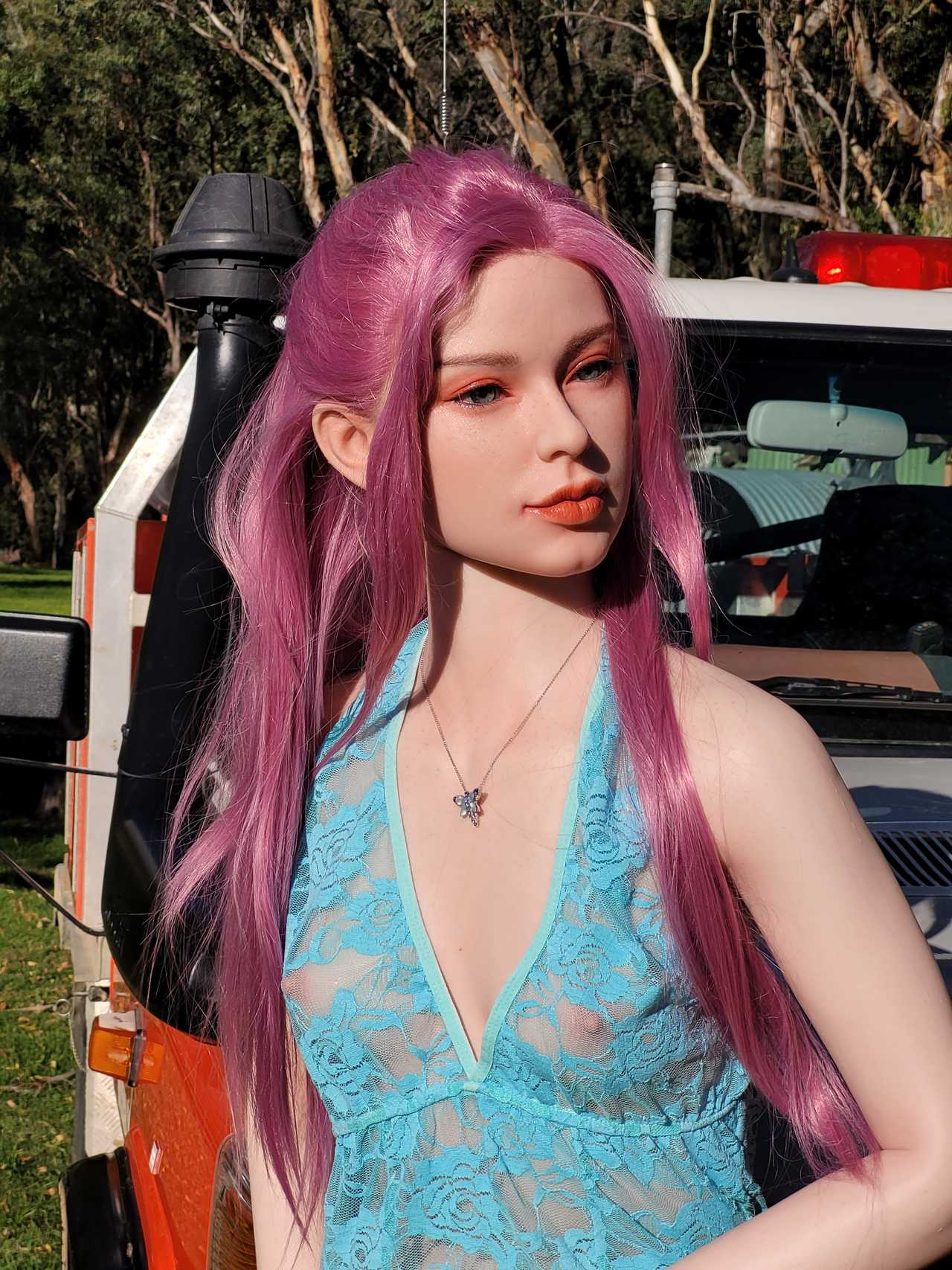 Maud: Sensual Pink-Haired Teen - A Cup Breasts Anmodolls Starpery