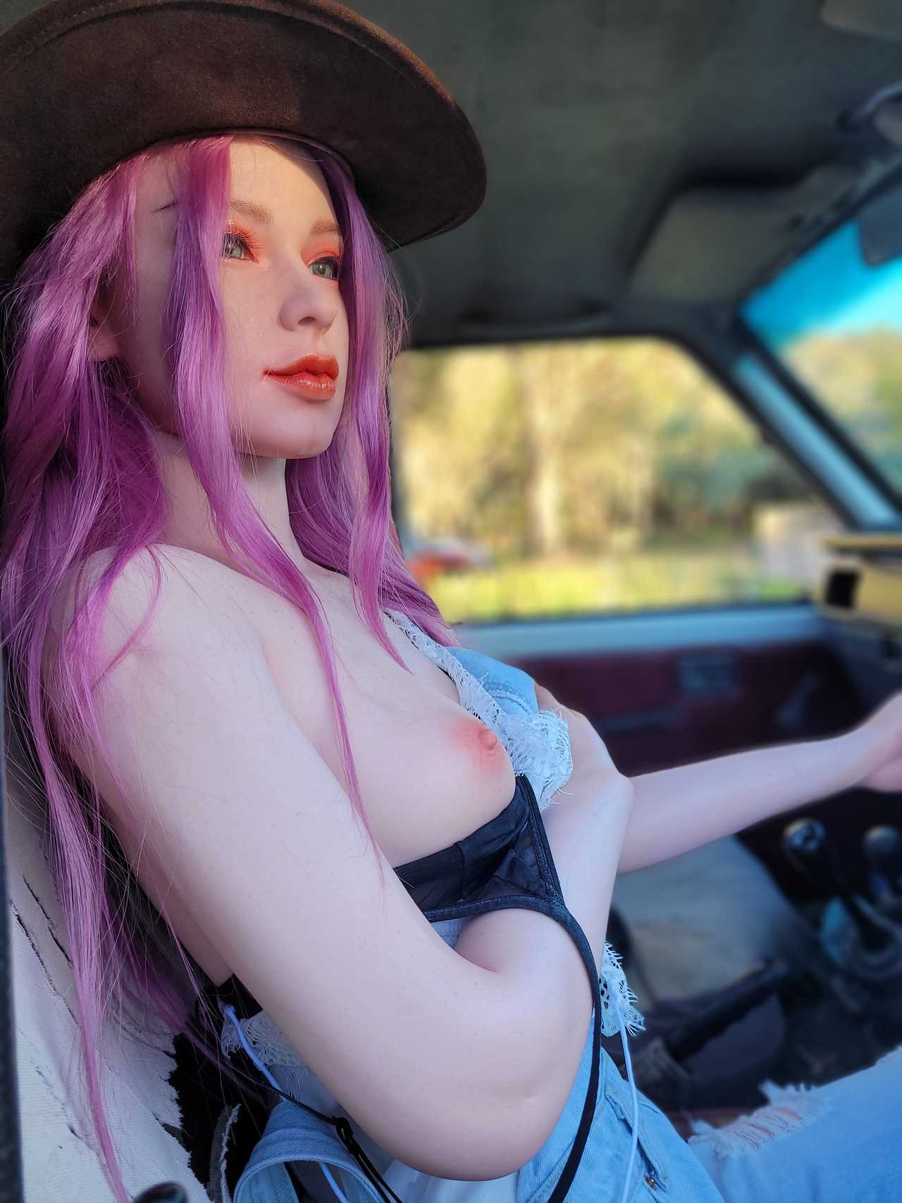 Maud: Sensual Pink-Haired Teen - A Cup Breasts Anmodolls Starpery