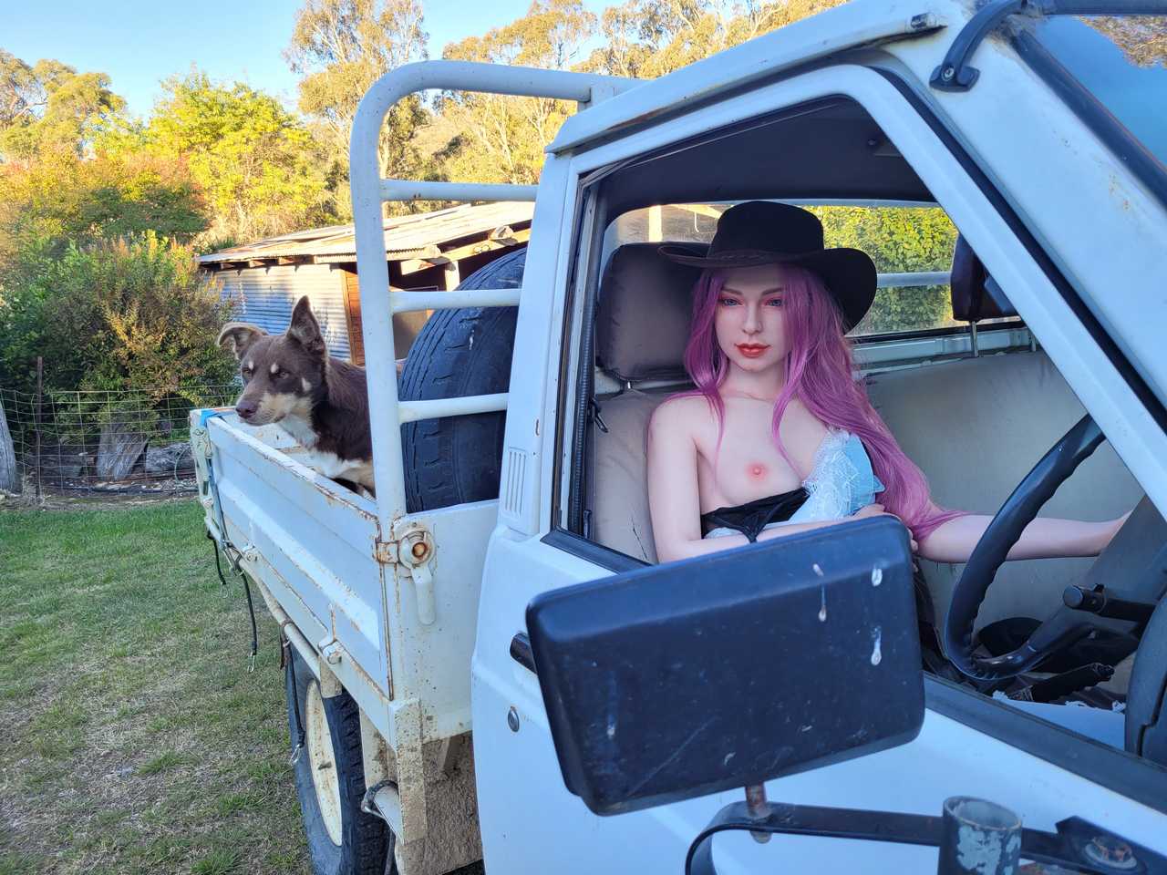 Maud: Sensual Pink-Haired Teen - A Cup Breasts Anmodolls Starpery