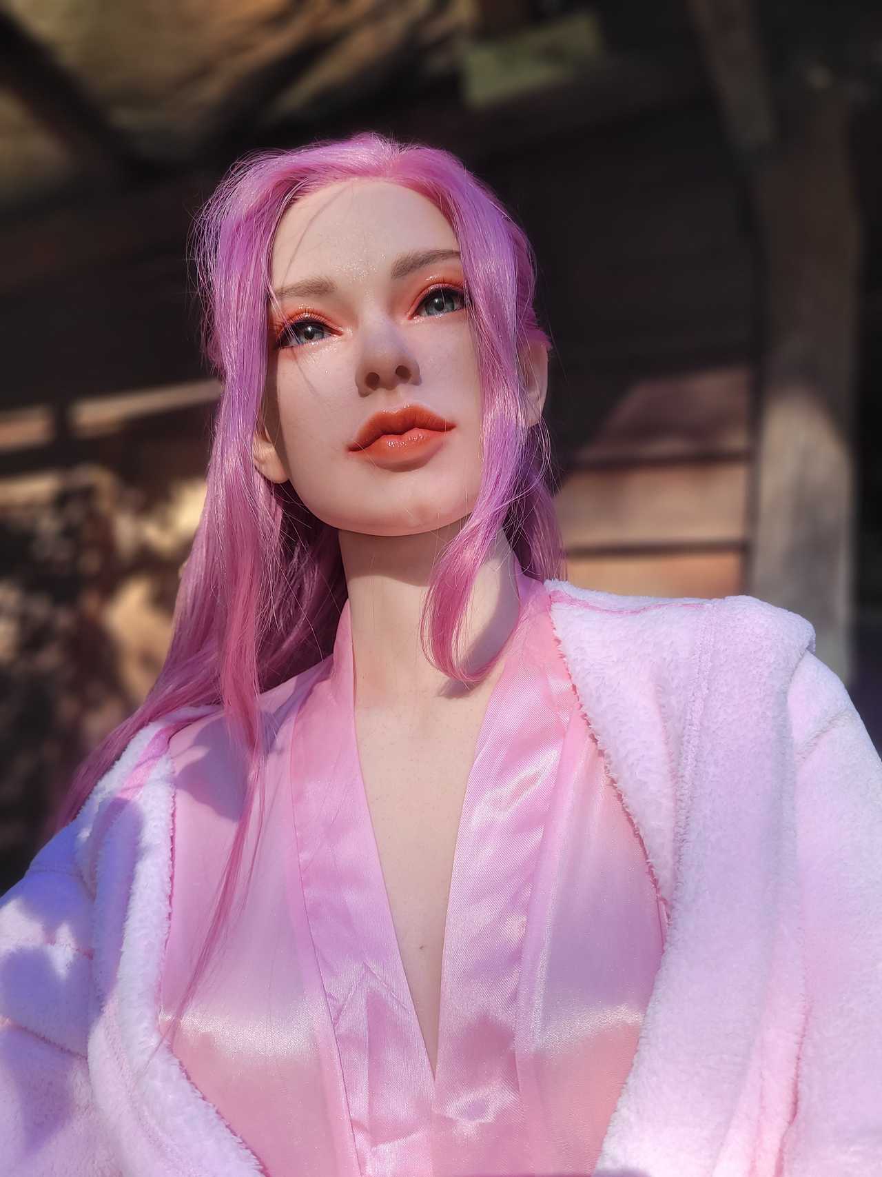 Maud: Sensual Pink-Haired Teen - A Cup Breasts Anmodolls Starpery