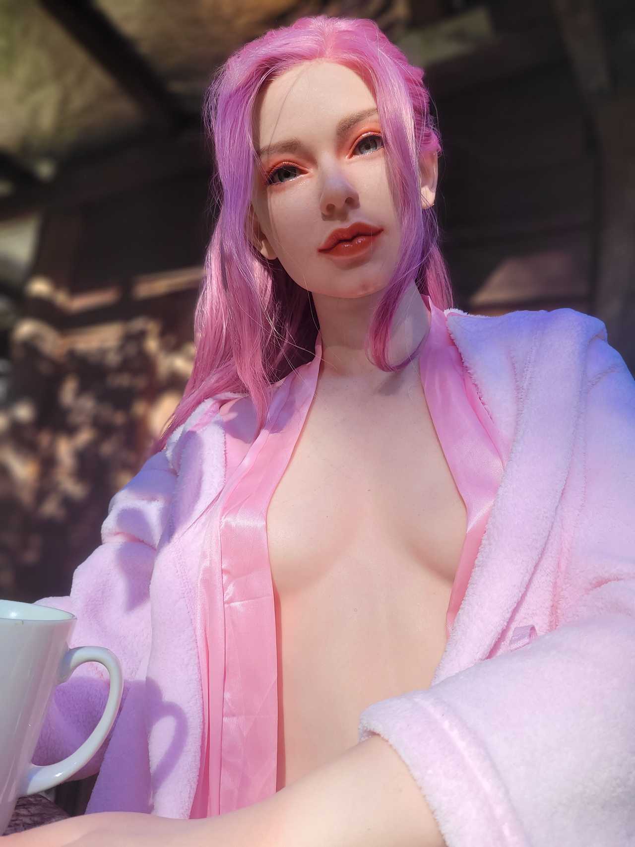 Maud: Sensual Pink-Haired Teen - A Cup Breasts Anmodolls Starpery