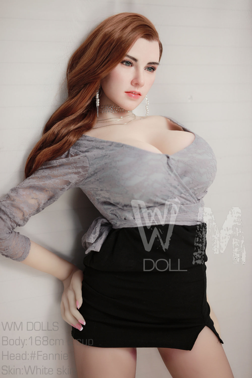 fannie-silicone-head-wm-168-e - High-quality realistic doll, USA love doll, Europe sex dolls