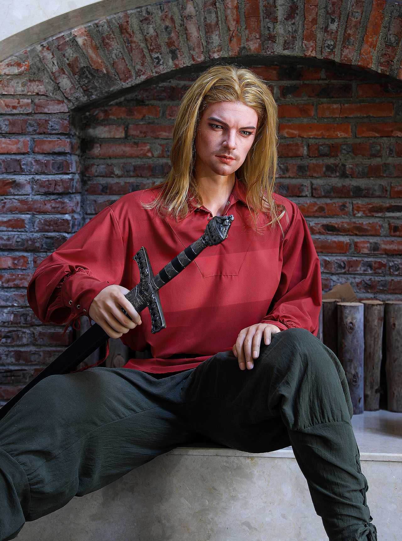 Caesar: 175cm Starpery Male Sex Doll - Hot Mid-Age Old Man with Big Penis Anmodolls Starpery