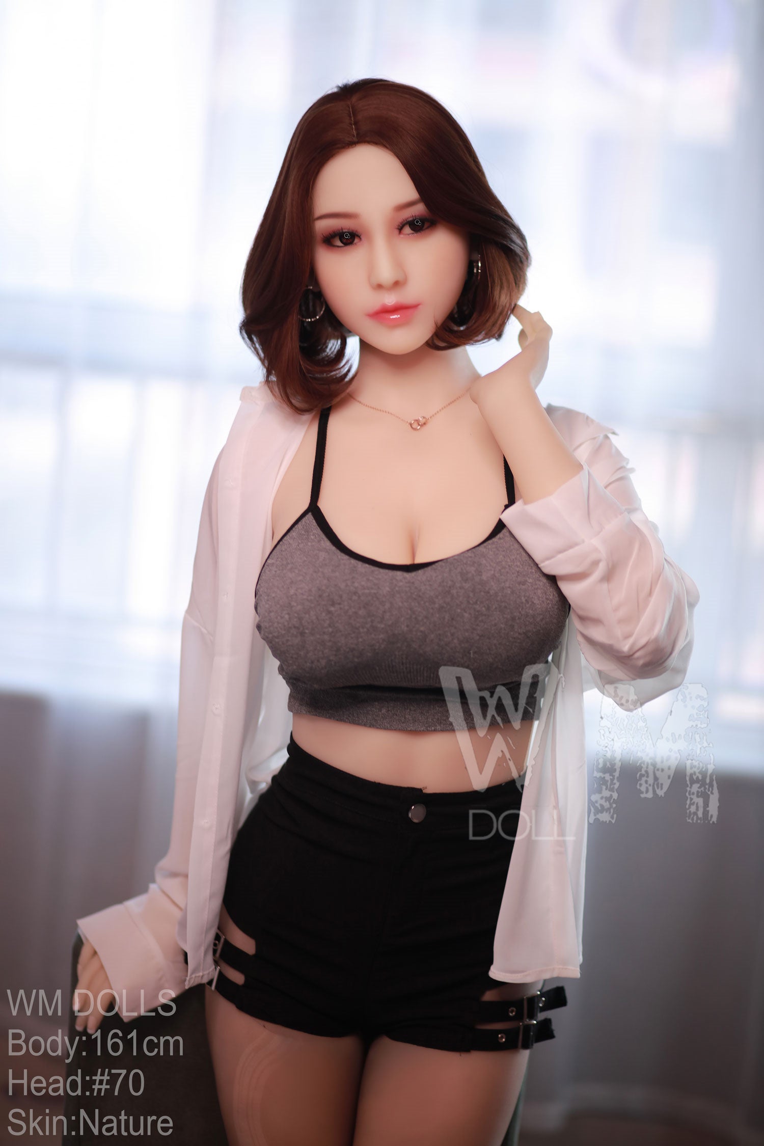 wm-dolls-161cm-g-amelia - High-quality realistic doll, USA love doll, Europe sex dolls