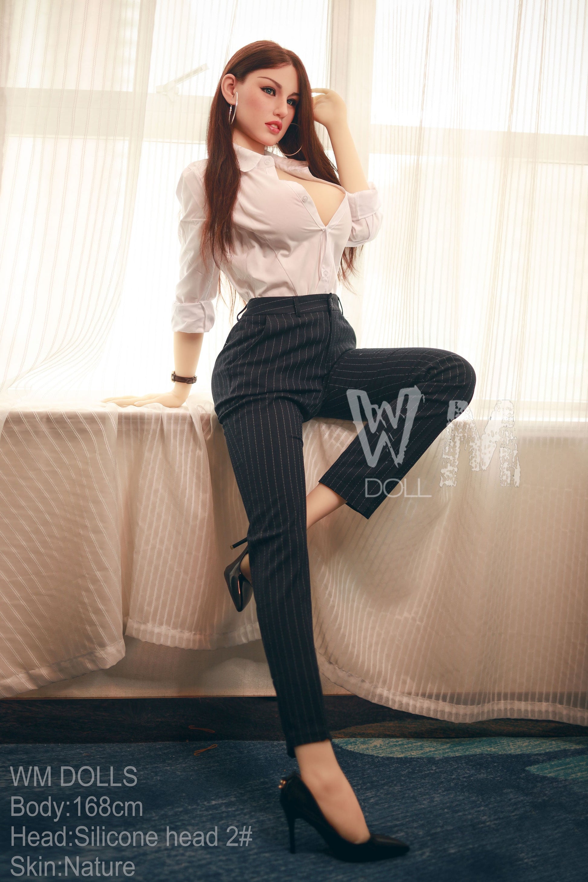 cherry-silicone-head-wm-168-e - High-quality realistic doll, USA love doll, Europe sex dolls