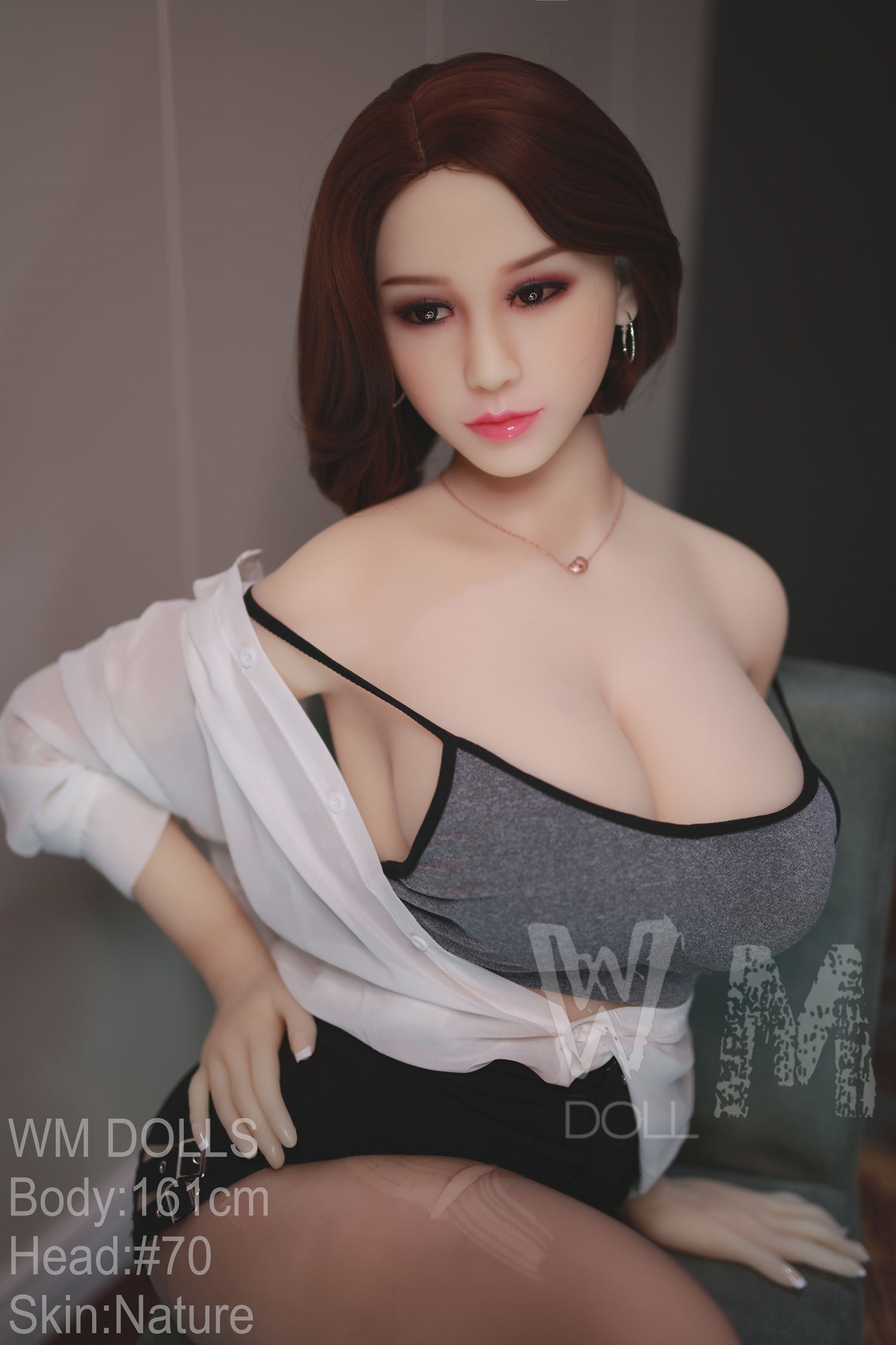 wm-dolls-161cm-g-amelia - High-quality realistic doll, USA love doll, Europe sex dolls