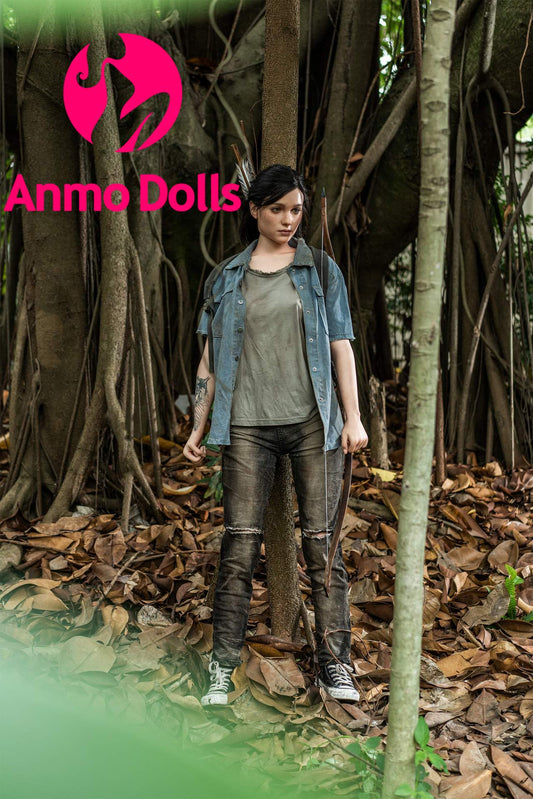 Ellie: 168cm GameLady Sex Doll, Silicone D-Cup from The Last of Us Anmodolls GameLady
