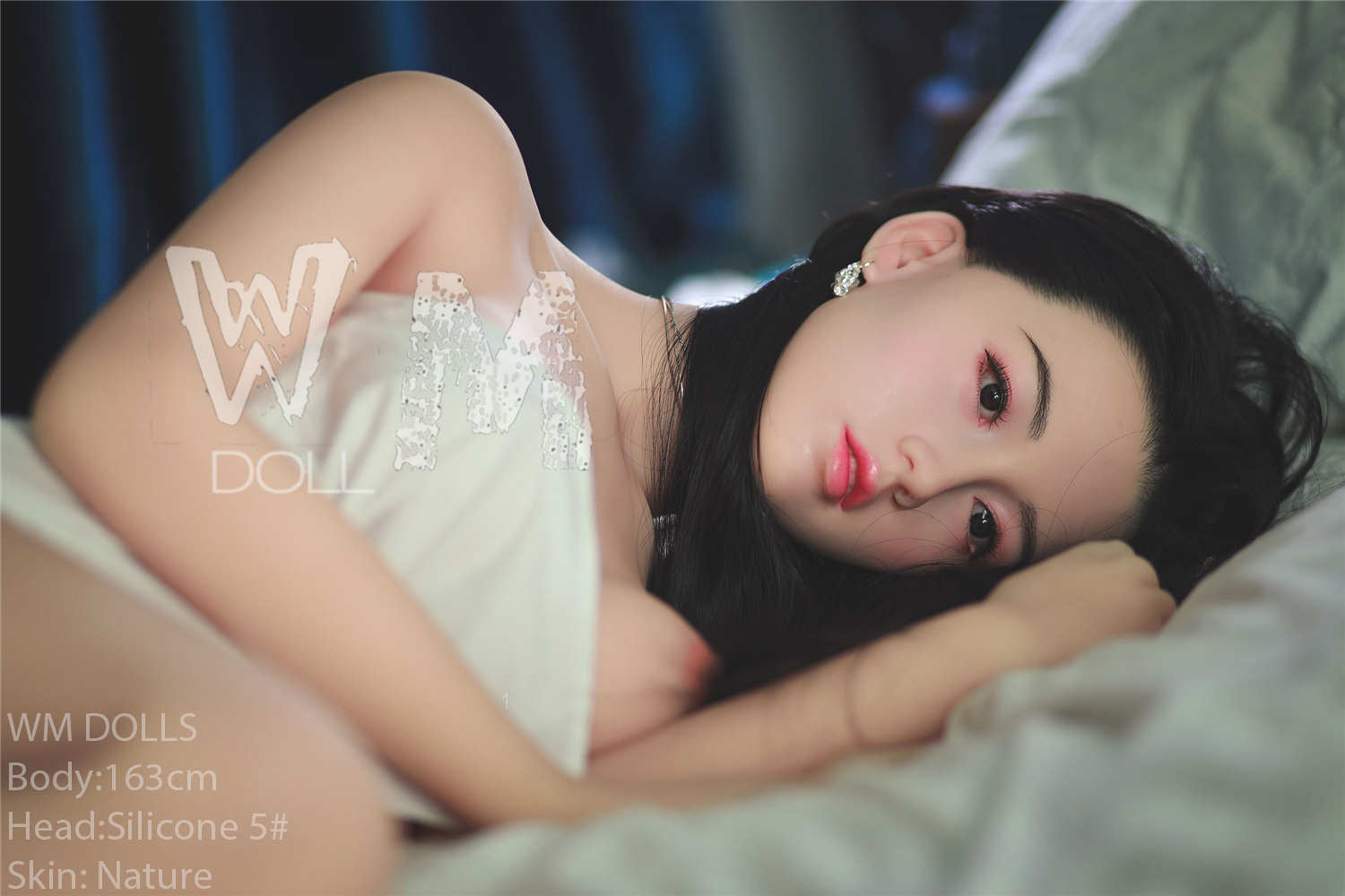 wm-163cm-c-with-silicone-head-5-niko - High-quality realistic doll, USA love doll, Europe sex dolls