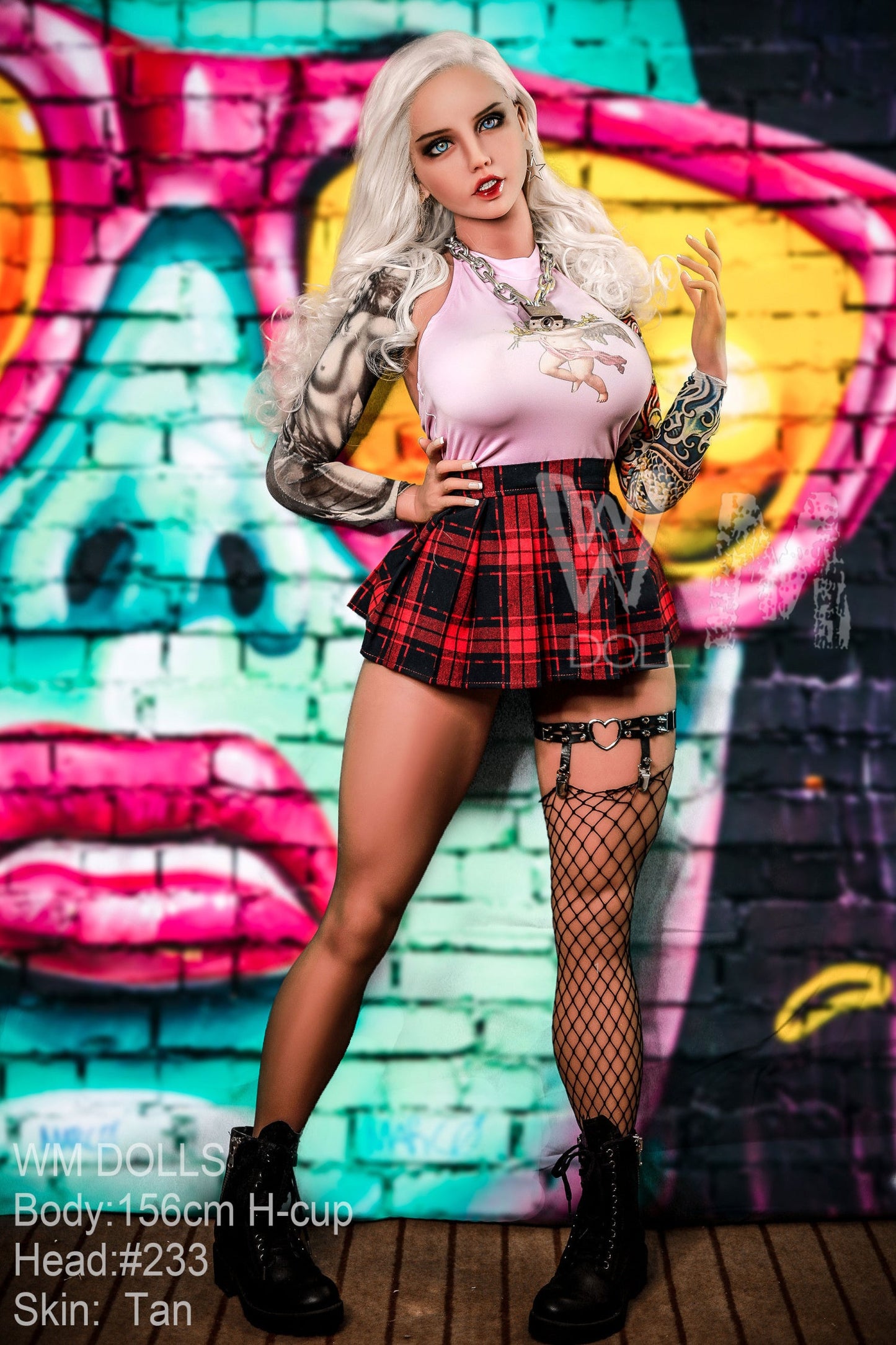 wm-156cm-233-blondie - High-quality realistic doll, USA love doll, Europe sex dolls