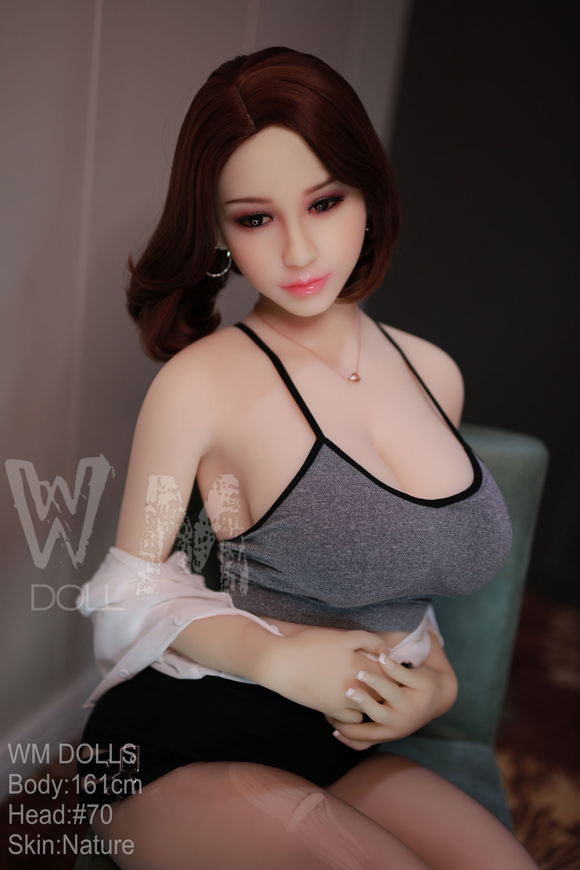 wm-dolls-161cm-g-amelia - High-quality realistic doll, USA love doll, Europe sex dolls