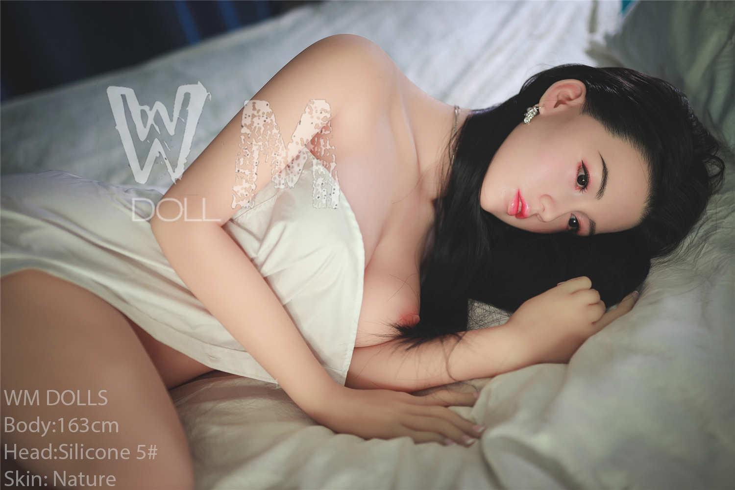 wm-163cm-c-with-silicone-head-5-niko - High-quality realistic doll, USA love doll, Europe sex dolls