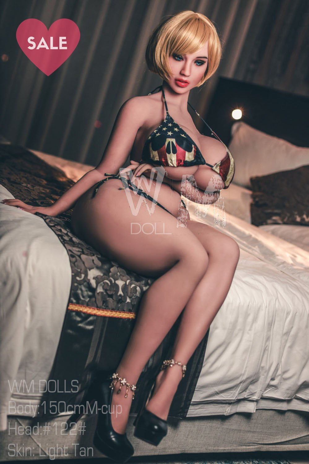 WM 150cm M - Harper - realistic doll, love doll, sex doll - High-quality realistic doll, USA love doll, Europe sex dolls